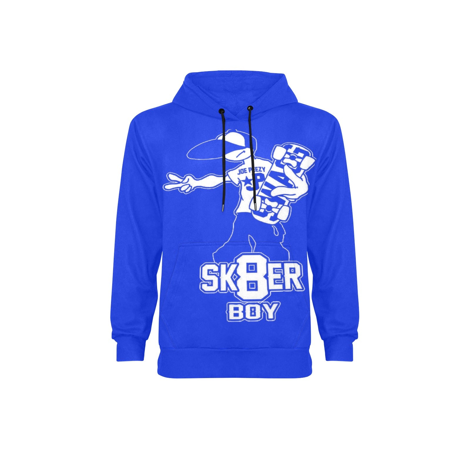 Copy of Copy of Copy of Copy of Joe Peezy Wear LLC (2) Men's Long Sleeve Fleece Hoodie (Model H55)