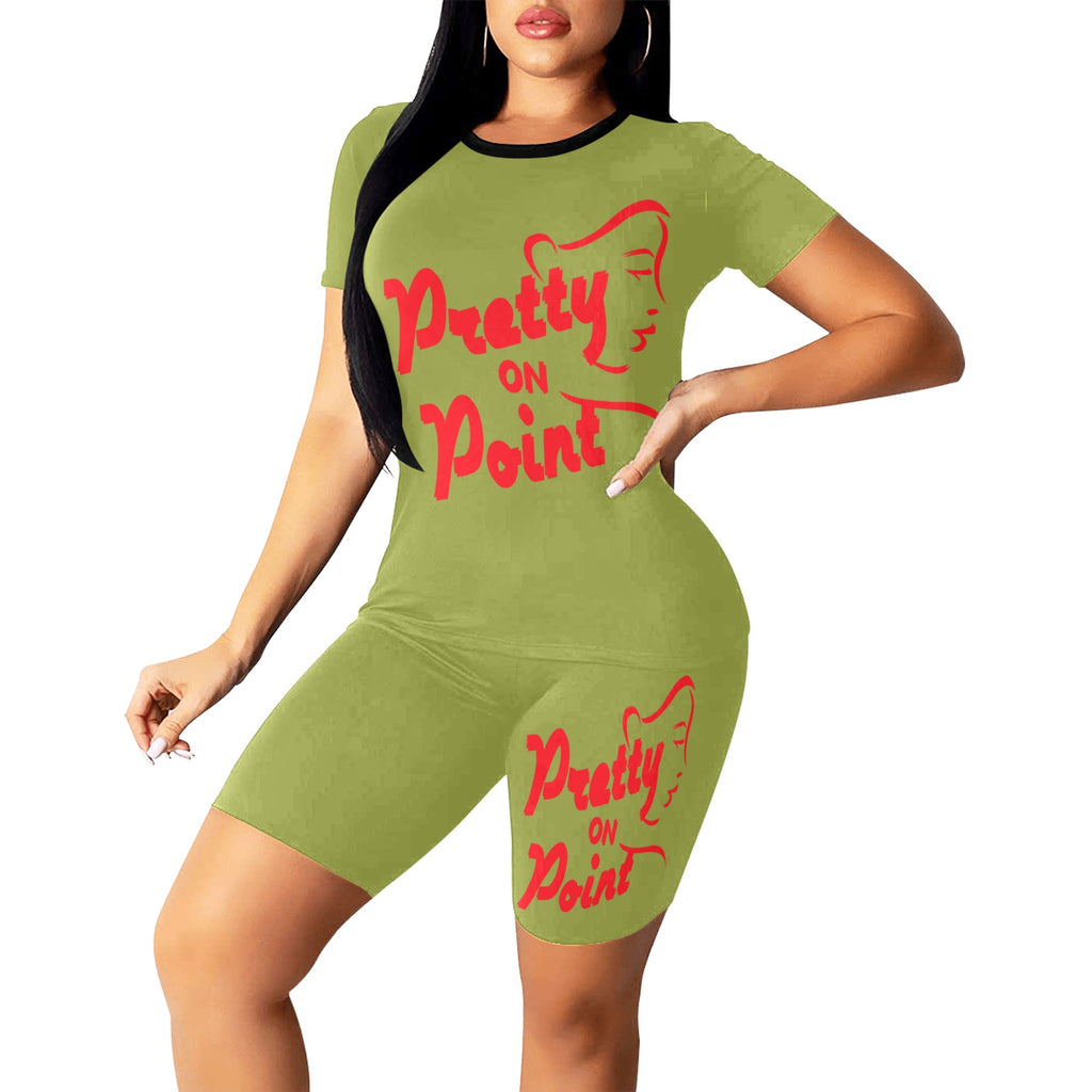 Copy of Copy of Copy of Copy of Joe Peezy Wear LLC (13) Women's Short Yoga Set