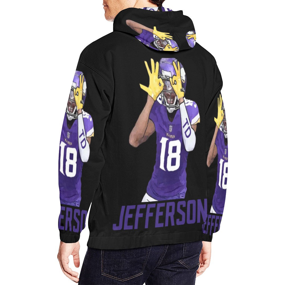 Jefferson Hoodie Joe Peezy Wear LLC All Over Print Hoodie for Men (USA Size) (Model H13)