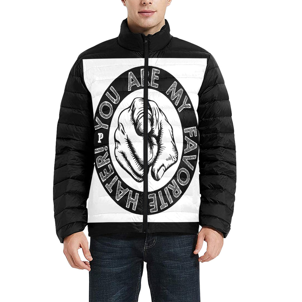 Copy of Copy of Copy of Copy of Joe Peezy Wear LLC (11) Men's Stand Collar Padded Jacket (Model H41)