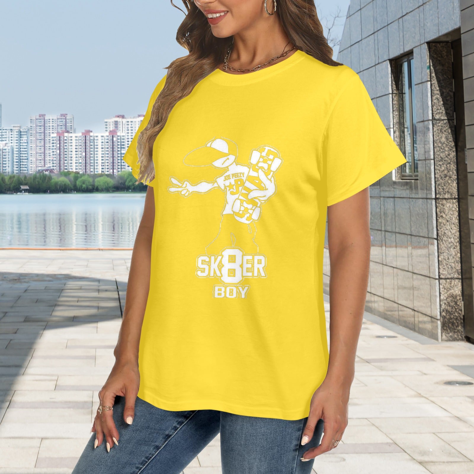 Copy of Copy of Copy of Copy of Joe Peezy Wear LLC (2) Women's T-Shirt in USA Size (Front Printing Only)