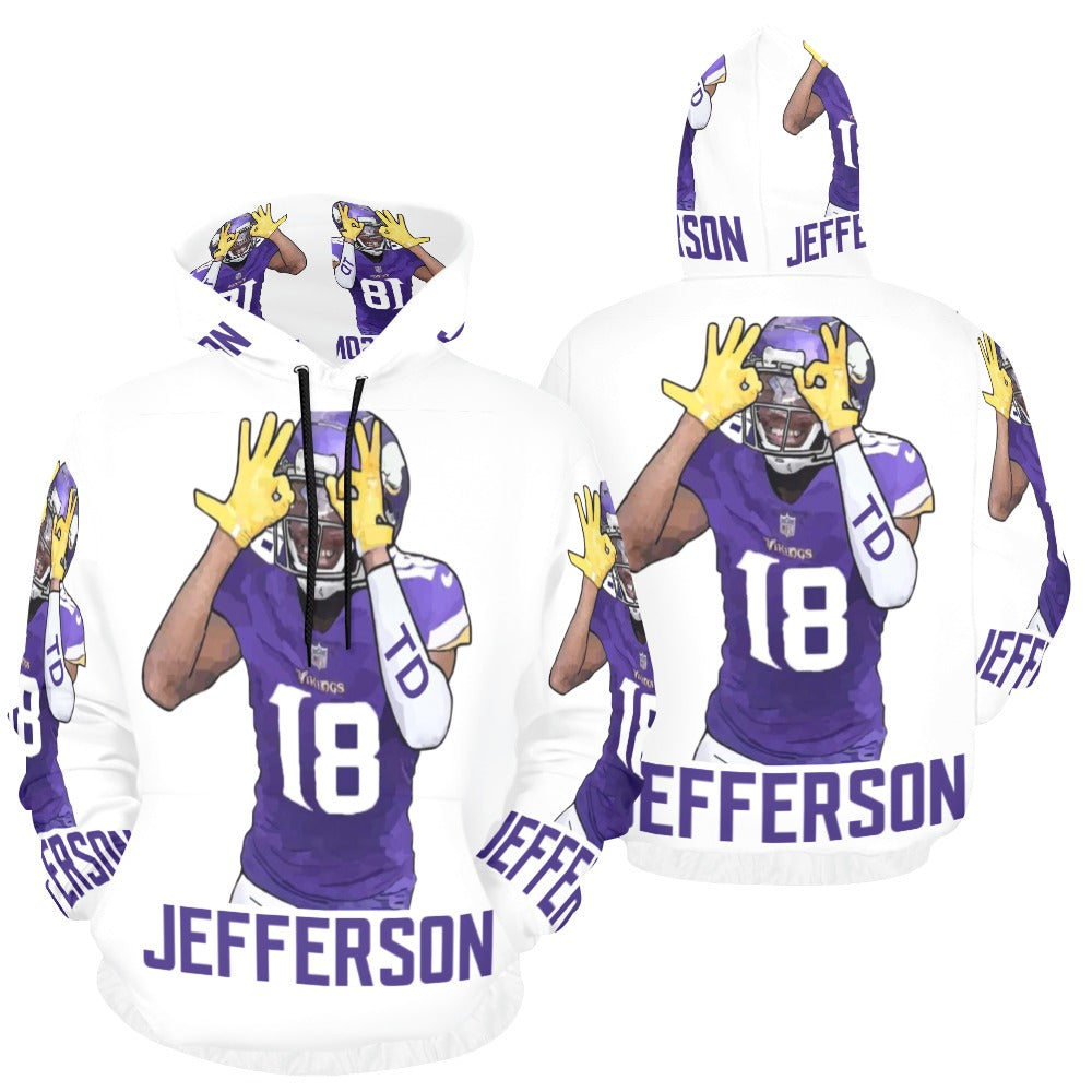 Jefferson Hoodie Joe Peezy Wear LLC All Over Print Hoodie for Men (USA Size) (Model H13)