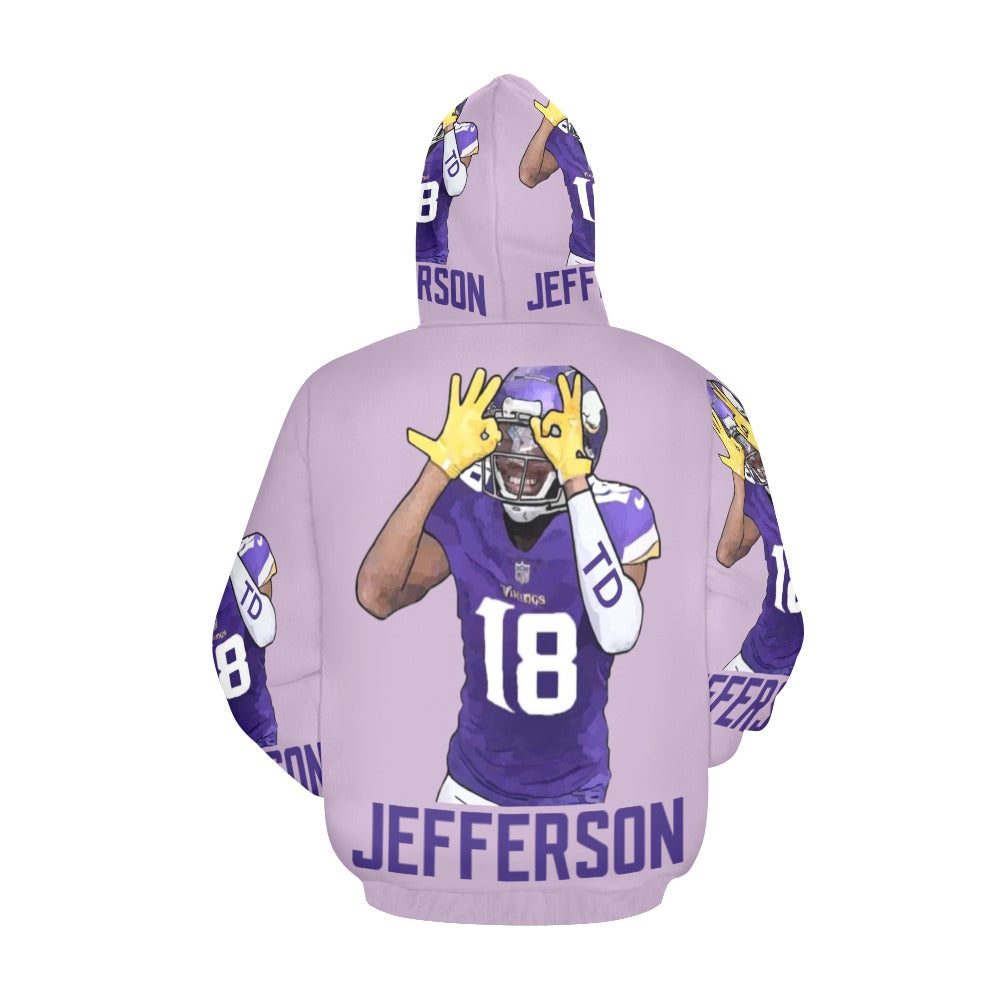 Jefferson Hoodie Joe Peezy Wear LLC All Over Print Hoodie for Men (USA Size) (Model H13)