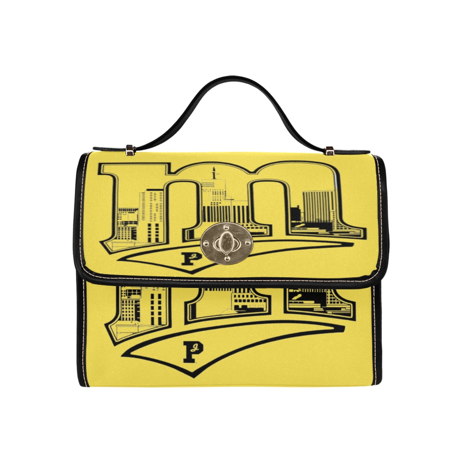 Copy of Copy of Copy of Copy of Joe Peezy Wear LLC (4) Waterproof Canvas Bag-Black (All Over Print) (Model 1641)