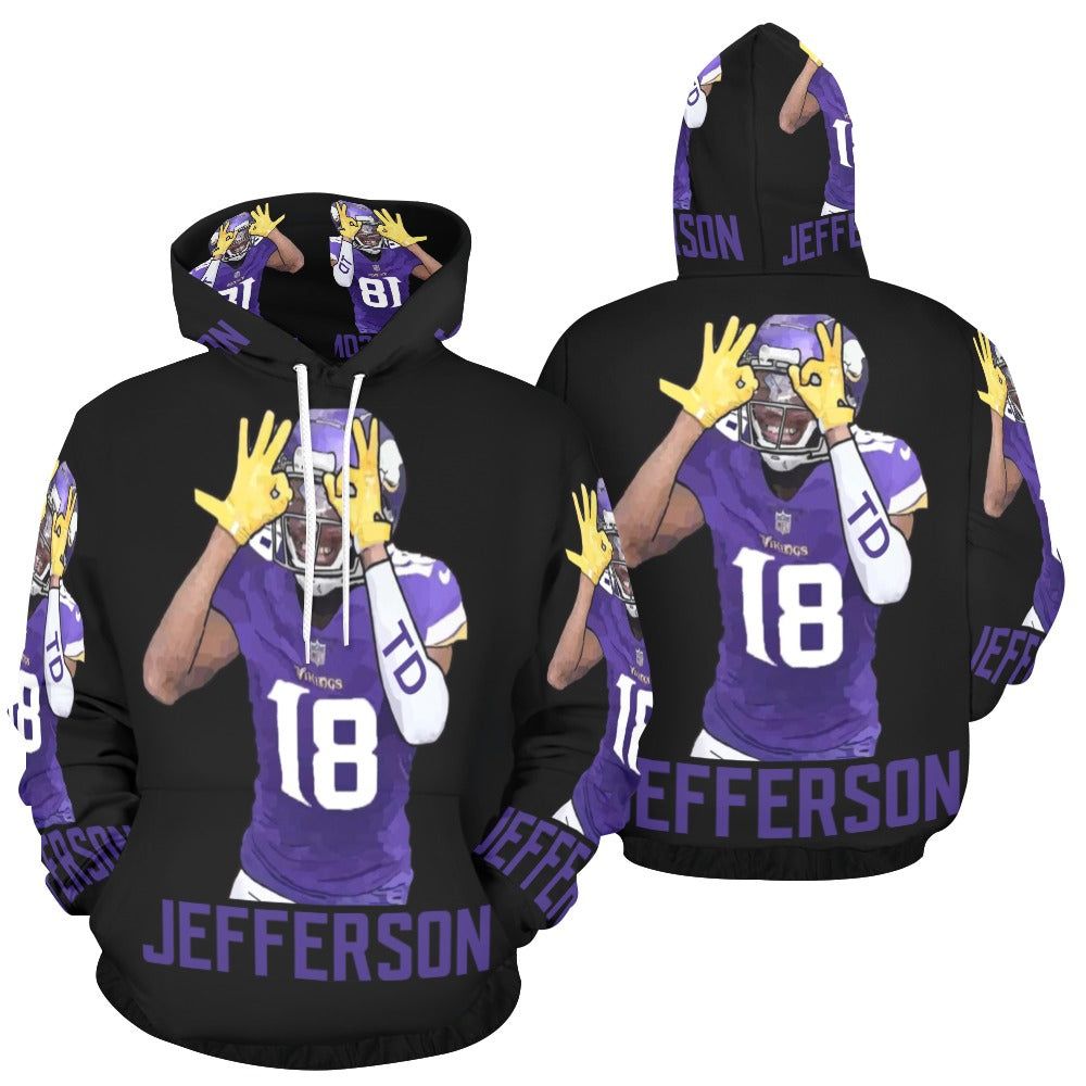 Jefferson Hoodie Joe Peezy Wear LLC All Over Print Hoodie for Men (USA Size) (Model H13)
