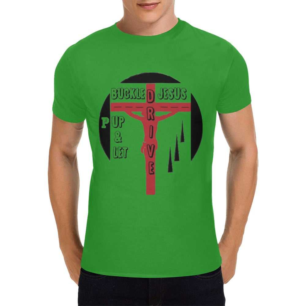 Joe Peezy Wear LLC (BKLUP) Men's T-Shirt in USA Size (Front Printing Only)(MODEL T02)