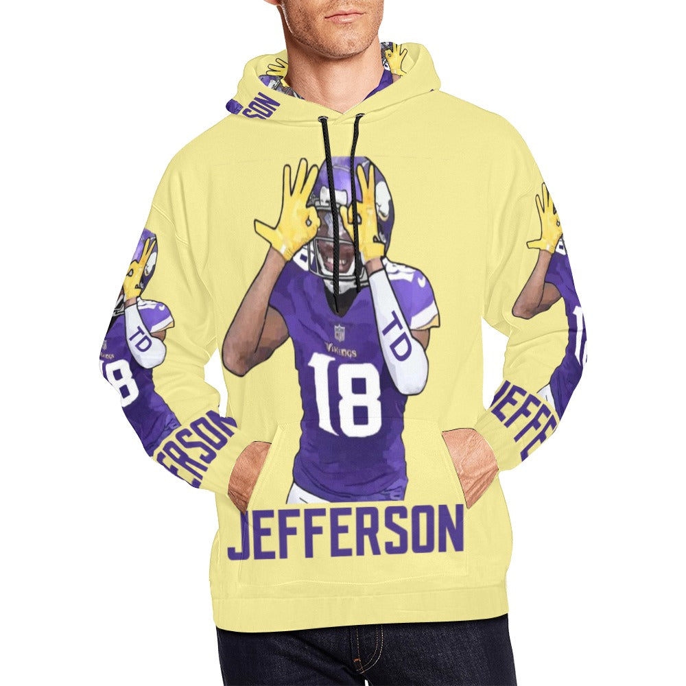 Jefferson Hoodie Joe Peezy Wear LLC All Over Print Hoodie for Men (USA Size) (Model H13)
