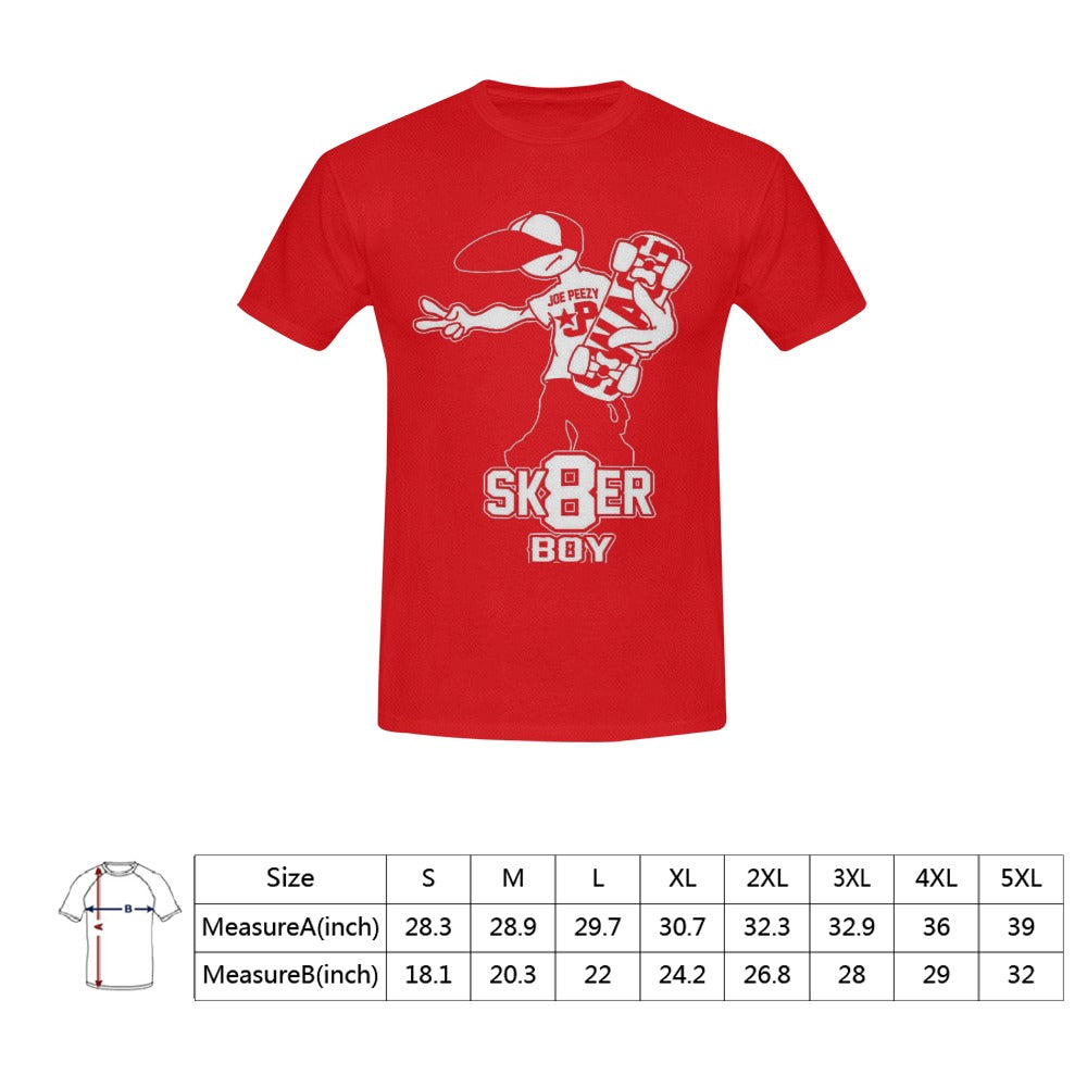 Copy of Copy of Copy of Copy of Joe Peezy Wear LLC (2) Men's T-Shirt in USA Size (Front Printing Only)