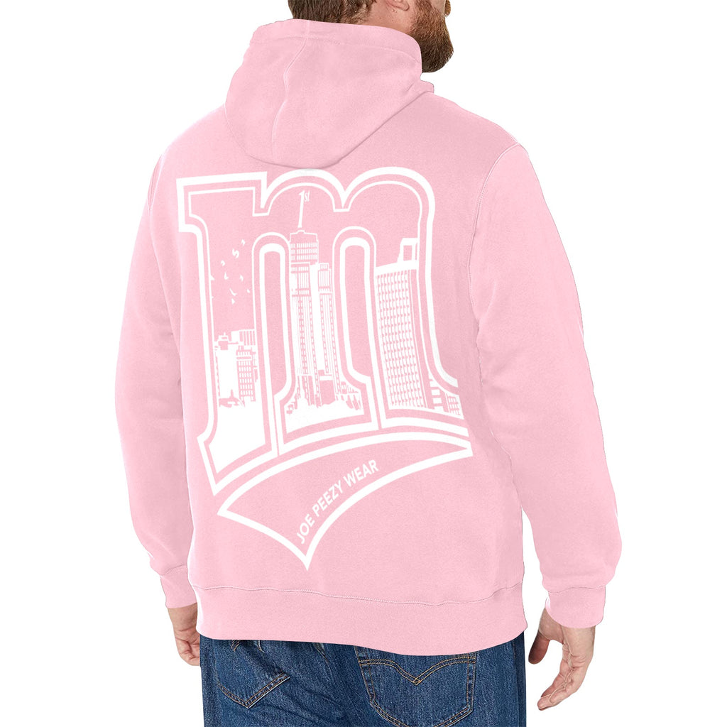 Copy of Copy of Copy of Copy of Joe Peezy Wear LLC (2) Men's Long Sleeve Fleece Hoodie (Model H55)