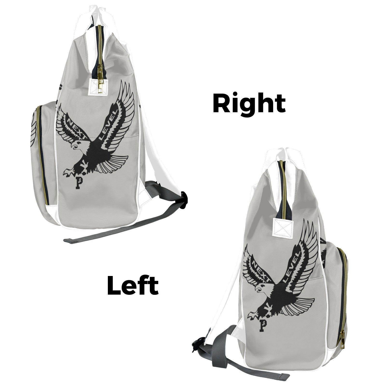 Copy of Copy of Copy of Copy of Joe Peezy Wear LLC (12) Multi-Function Diaper Bag-New (Model 1688)