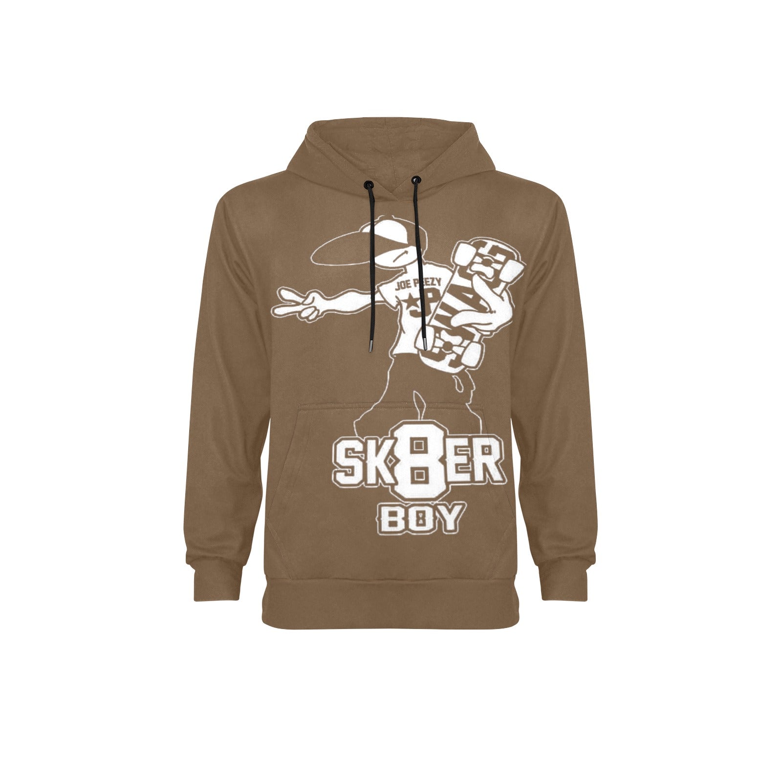 Copy of Copy of Copy of Copy of Joe Peezy Wear LLC (2) Men's Long Sleeve Fleece Hoodie (Model H55)