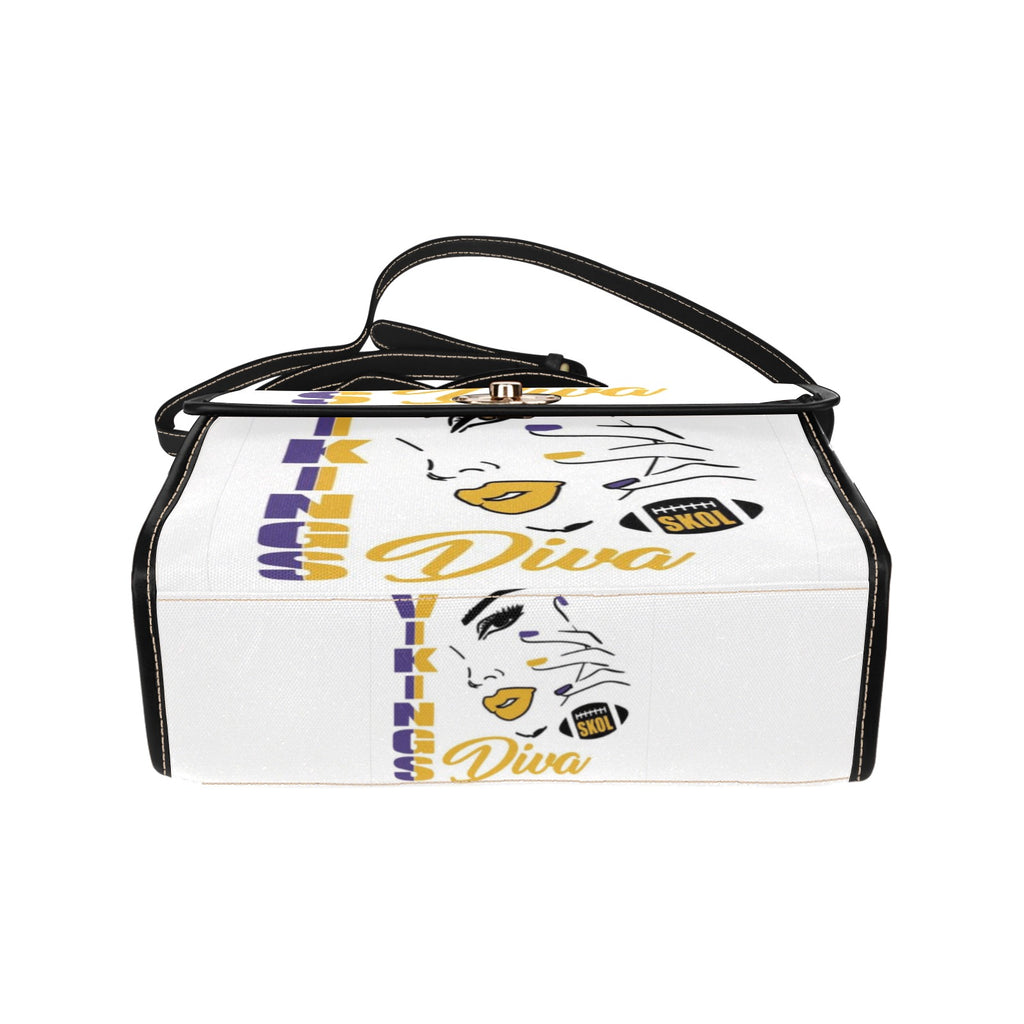 Copy of Copy of Copy of Copy of Joe Peezy Wear LLC (1) Waterproof Canvas Bag-Black (All Over Print) (Model 1641)