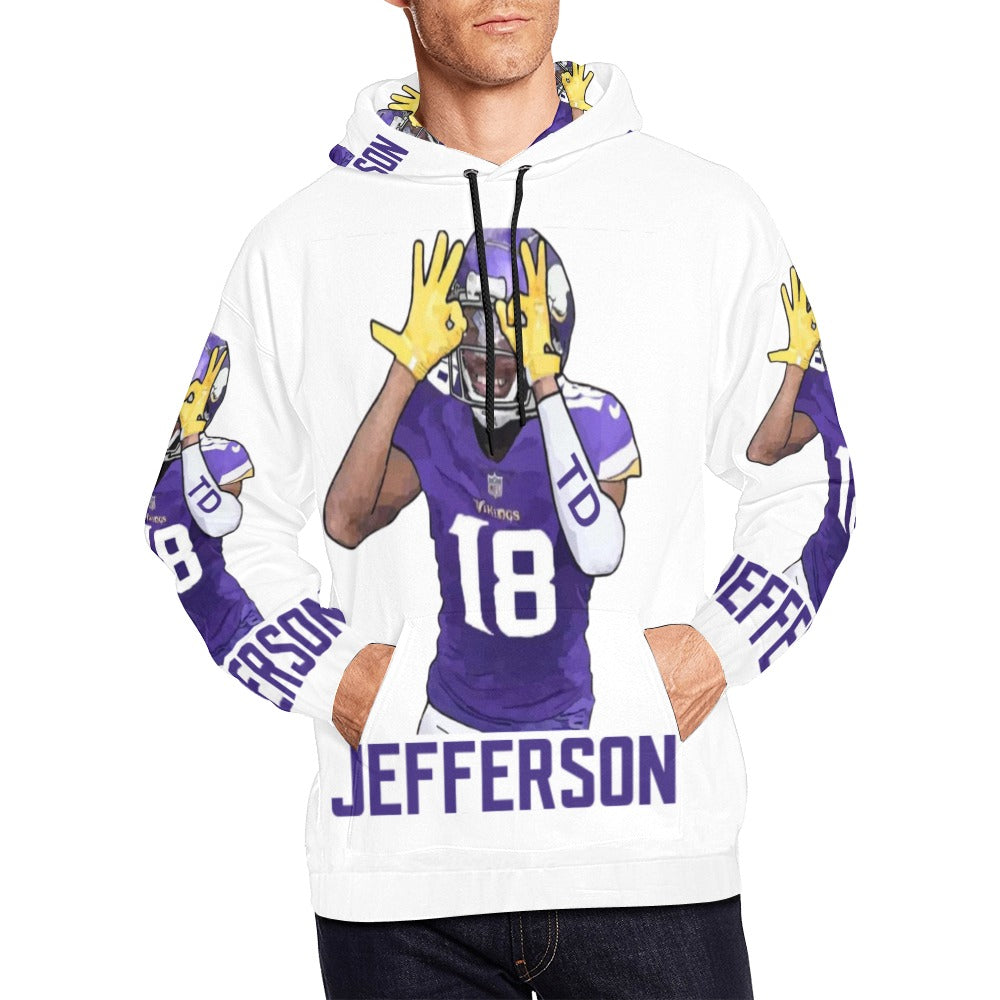 Jefferson Hoodie Joe Peezy Wear LLC All Over Print Hoodie for Men (USA Size) (Model H13)