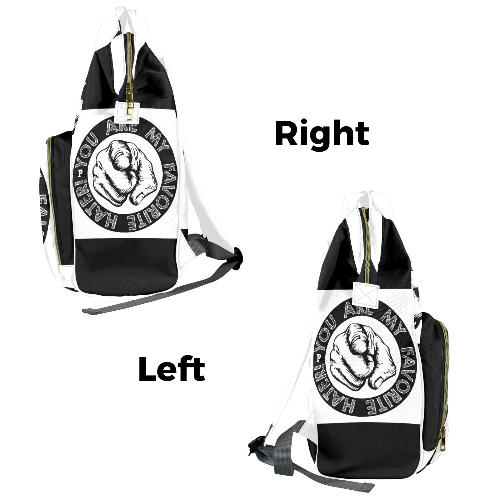 Copy of Copy of Copy of Copy of Joe Peezy Wear LLC (11) Multi-Function Diaper Bag-New (Model 1688)