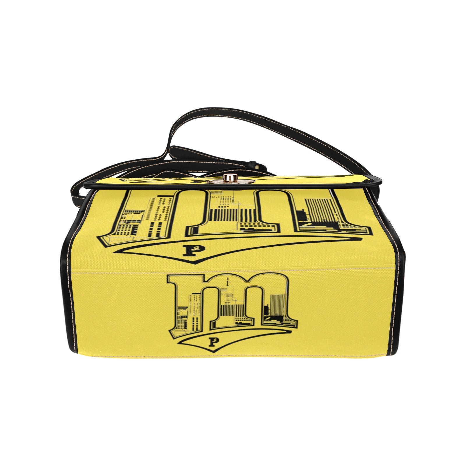 Copy of Copy of Copy of Copy of Joe Peezy Wear LLC (4) Waterproof Canvas Bag-Black (All Over Print) (Model 1641)