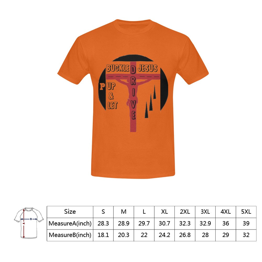 Joe Peezy Wear LLC (BKLUP) Men's T-Shirt in USA Size (Front Printing Only)(Model T02)