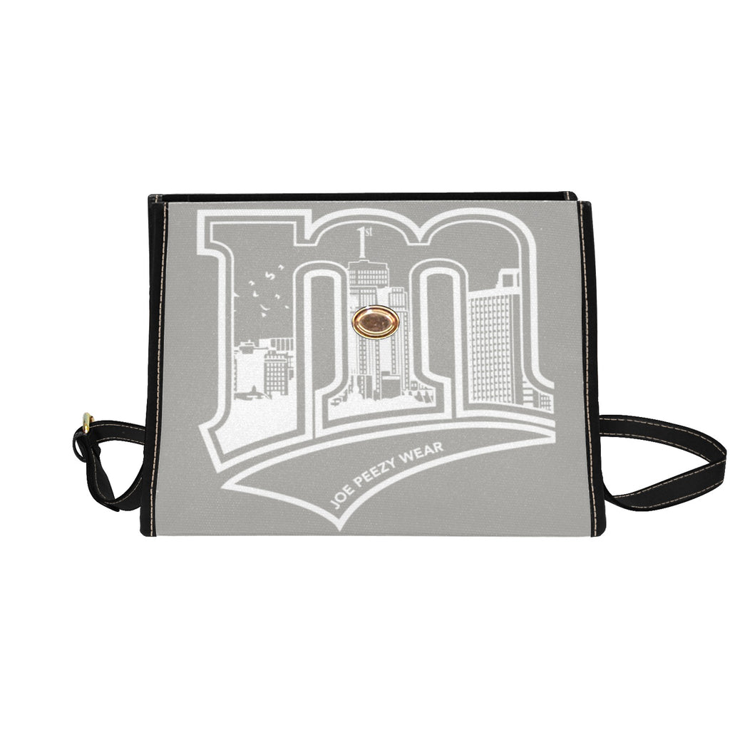 Copy of Copy of Copy of Copy of Joe Peezy Wear LLC (13) Waterproof Canvas Bag-Black (All Over Print) (Model 1641)