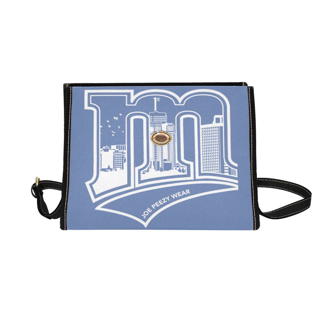 Copy of Copy of Copy of Copy of Joe Peezy Wear LLC (13) Waterproof Canvas Bag-Black (All Over Print) (Model 1641)