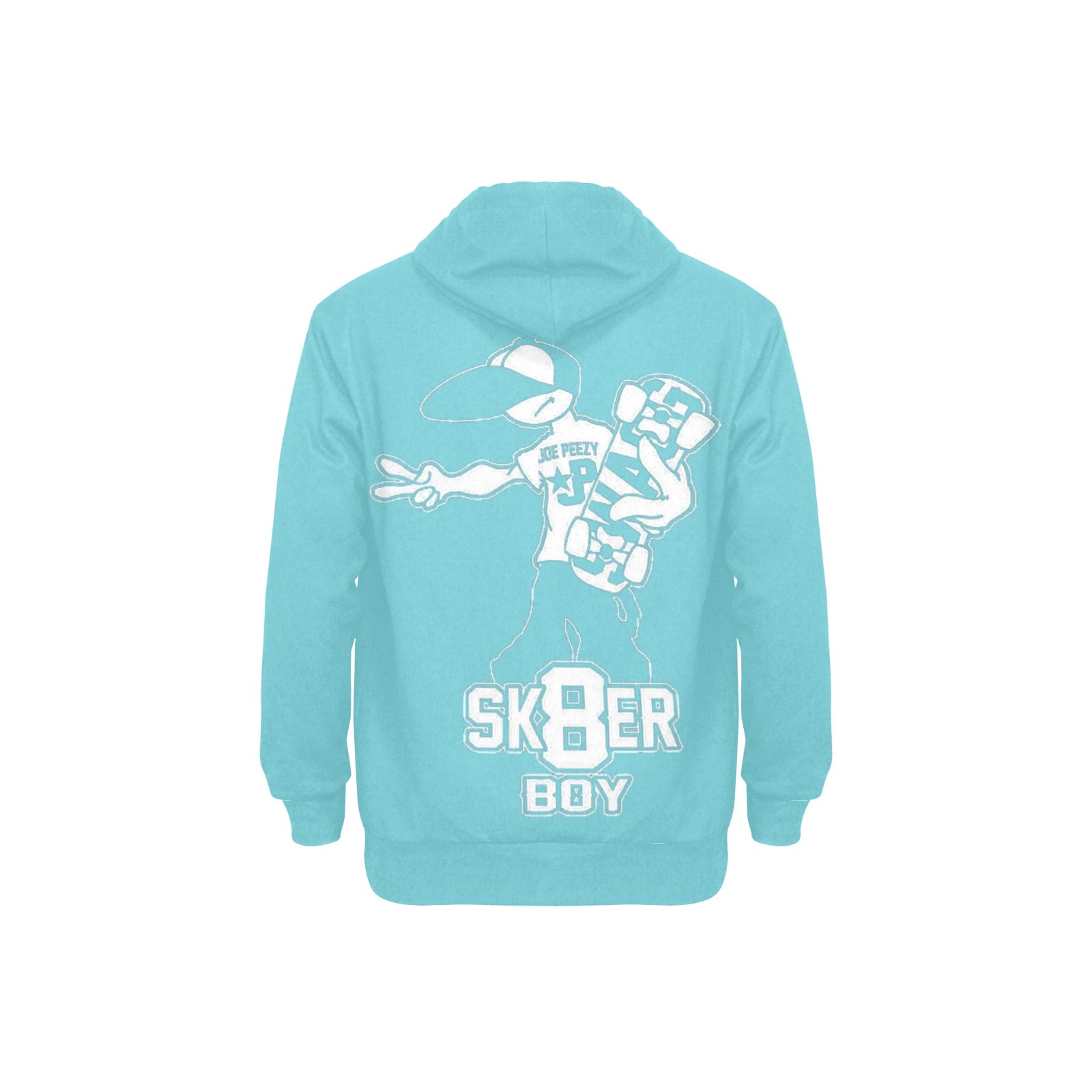 Copy of Copy of Copy of Copy of Joe Peezy Wear LLC (2) Men's Long Sleeve Fleece Hoodie (Model H55)