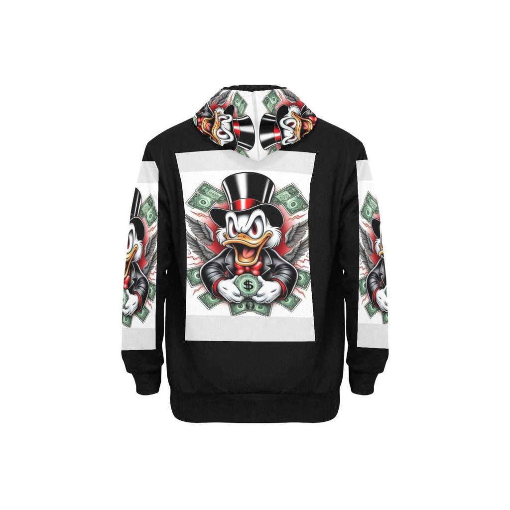 Copy of Copy of Copy of Copy of Joe Peezy Wear LLC (2) Men's Long Sleeve Fleece Hoodie (Model H55)