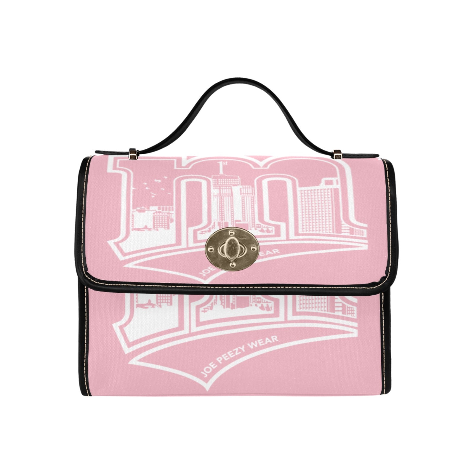 Copy of Copy of Copy of Copy of Joe Peezy Wear LLC (13) Waterproof Canvas Bag-Black (All Over Print) (Model 1641)