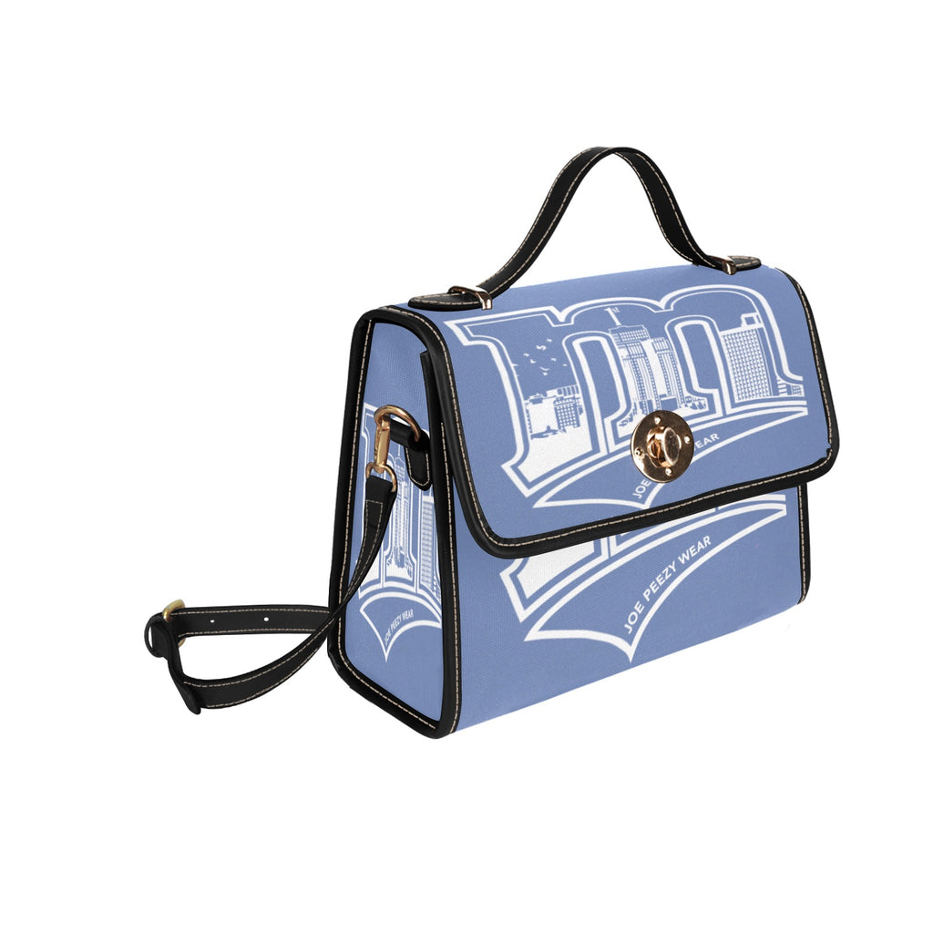 Copy of Copy of Copy of Copy of Joe Peezy Wear LLC (13) Waterproof Canvas Bag-Black (All Over Print) (Model 1641)