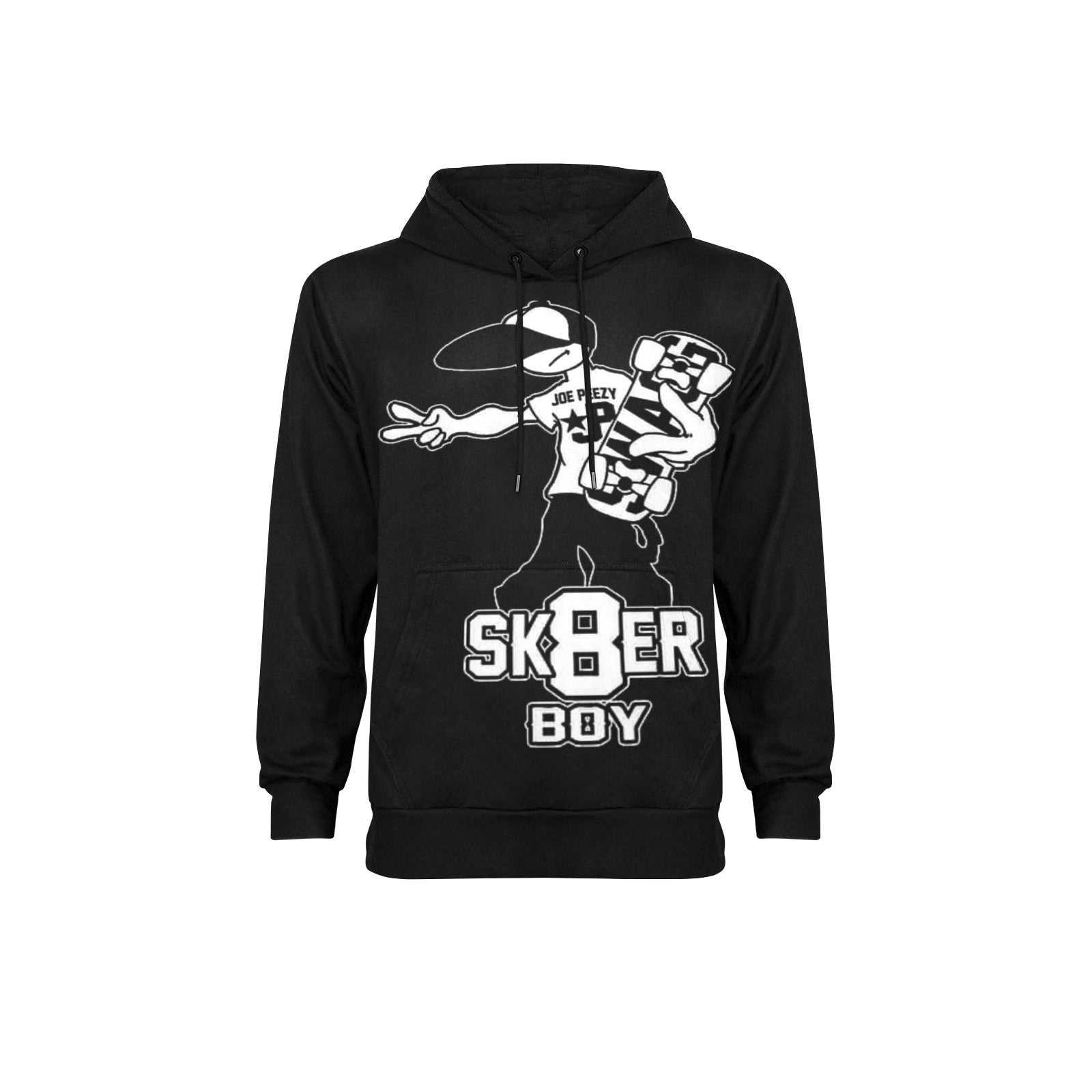 Copy of Copy of Copy of Copy of Joe Peezy Wear LLC (2) Men's Long Sleeve Fleece Hoodie (Model H55)