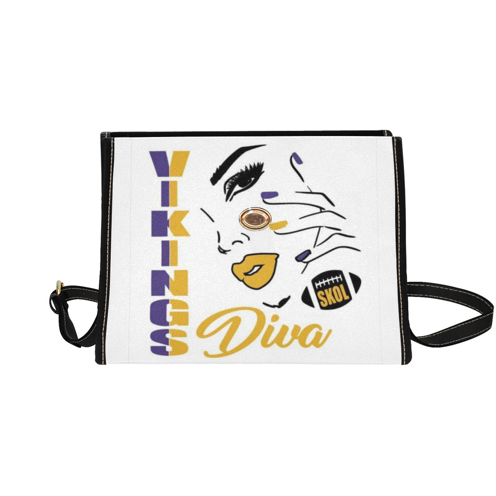 Copy of Copy of Copy of Copy of Joe Peezy Wear LLC (1) Waterproof Canvas Bag-Black (All Over Print) (Model 1641)