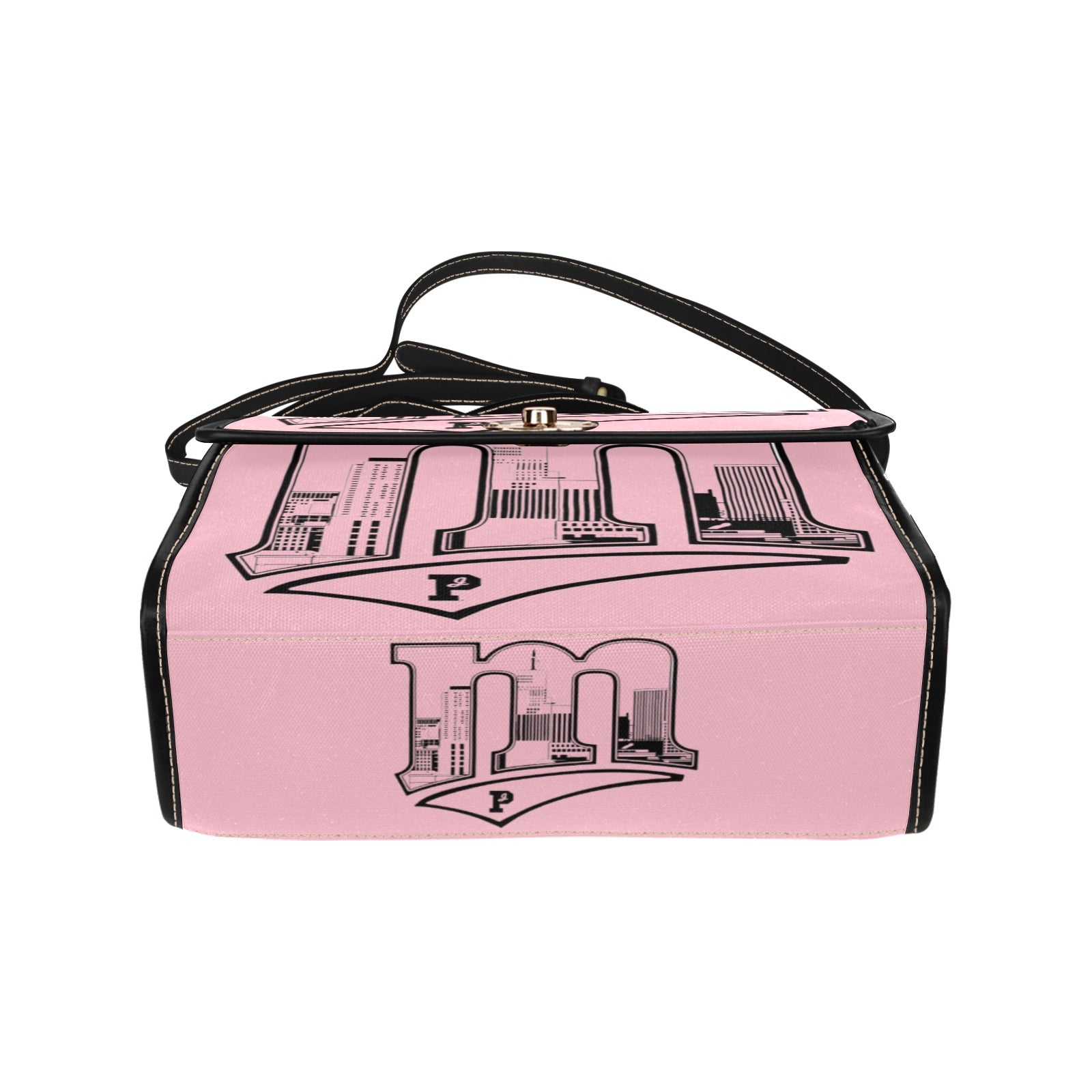 Copy of Copy of Copy of Copy of Joe Peezy Wear LLC (4) Waterproof Canvas Bag-Black (All Over Print) (Model 1641)