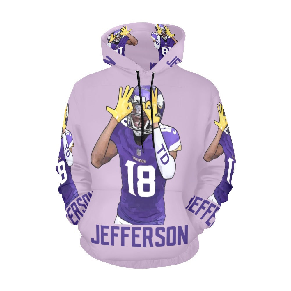 Joe Peezy Wear LLC (Jefferson) All Over Print Hoodie for Men (USA Size) (Model H13)