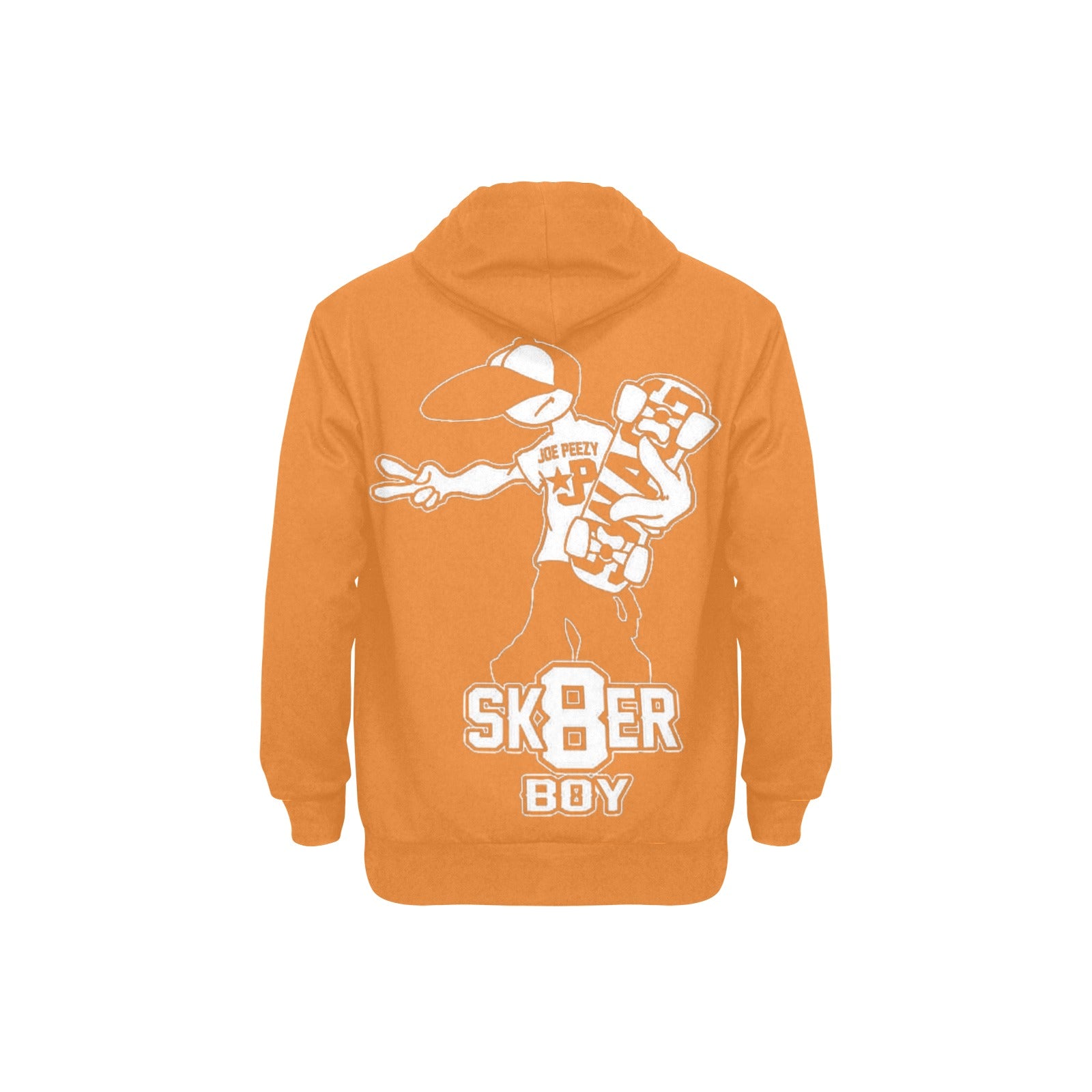 Copy of Copy of Copy of Copy of Joe Peezy Wear LLC (2) Men's Long Sleeve Fleece Hoodie (Model H55)