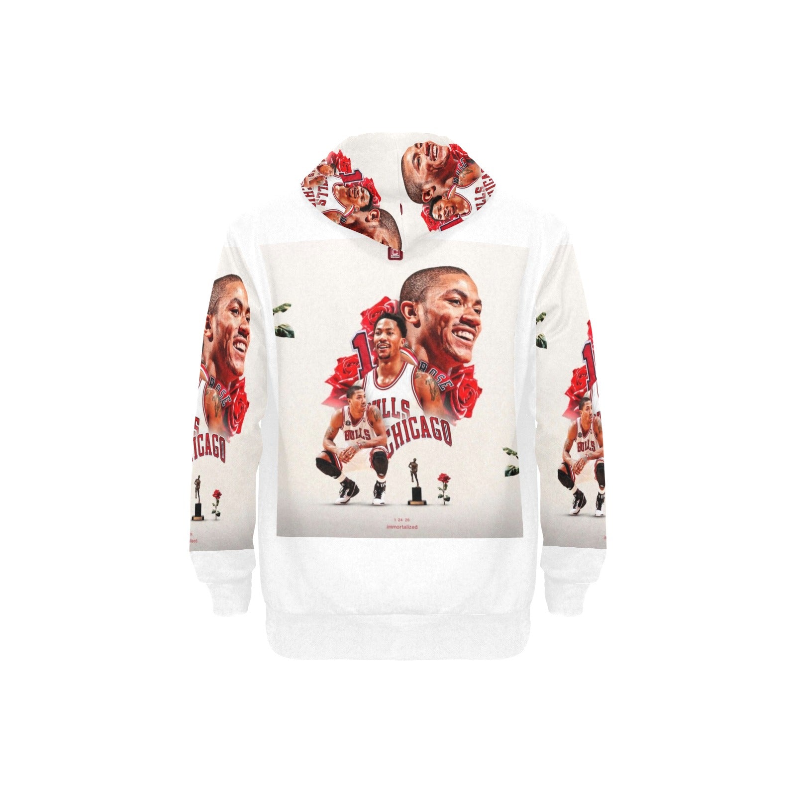 Copy of Copy of Copy of Copy of Joe Peezy Wear LLC (2) Men's Long Sleeve Fleece Hoodie (Model H55)