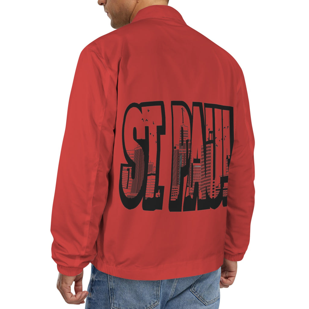 Joe Peezy Wear LLC (STP) Men's Turn-Down Collar Jacket (Model H68)