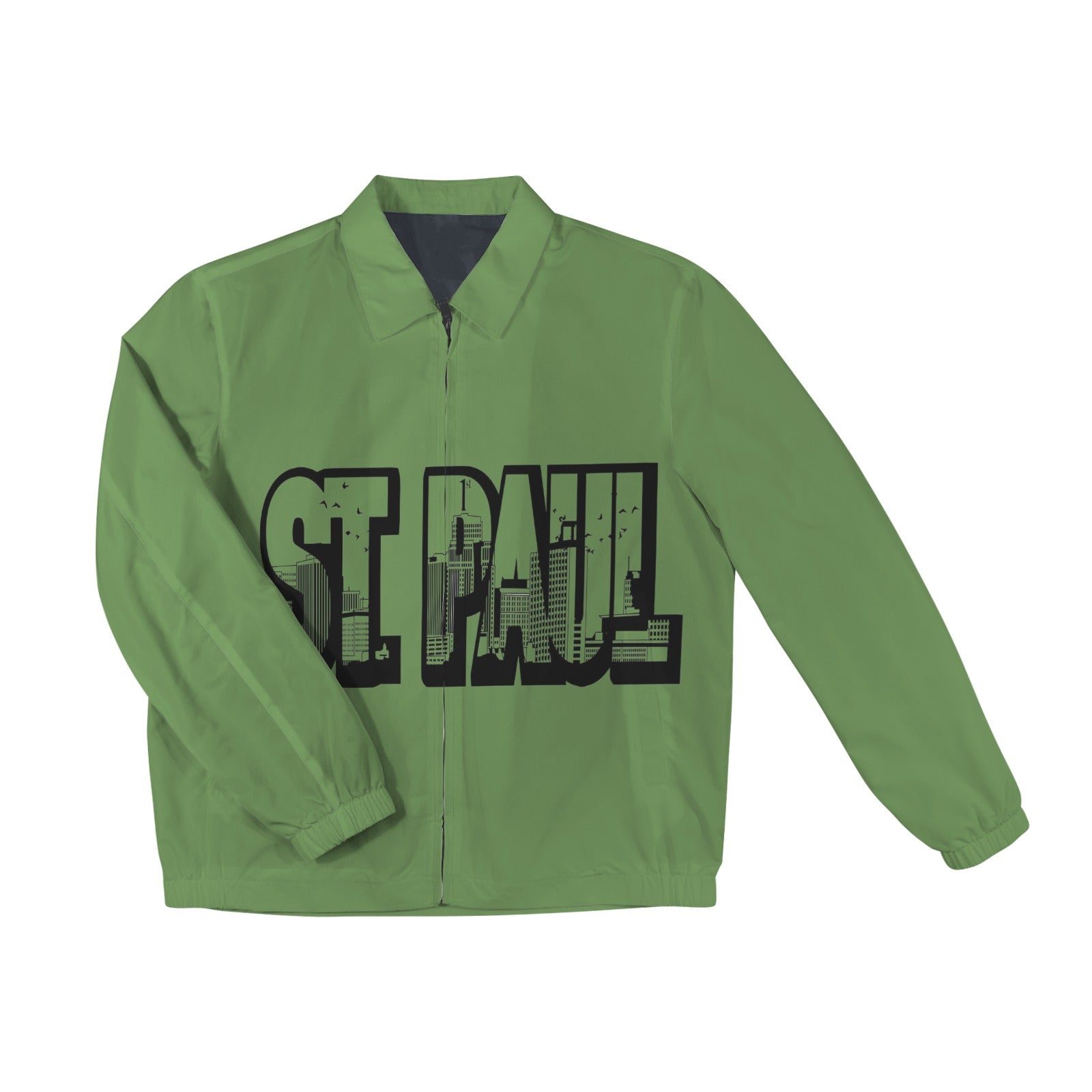 Joe Peezy Wear LLC (STP) Men's Turn-Down Collar Jacket (Model H68)