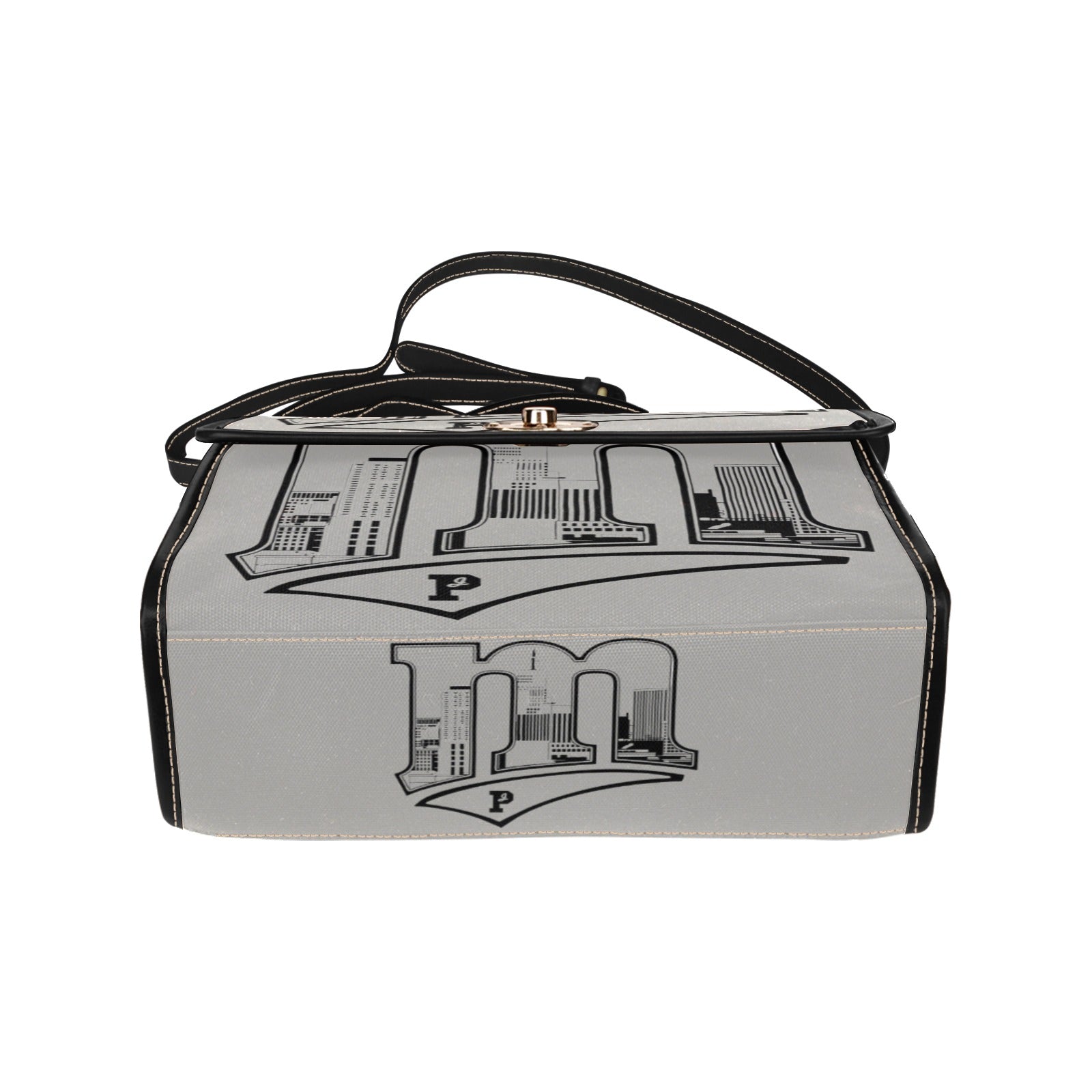 Copy of Copy of Copy of Copy of Joe Peezy Wear LLC (4) Waterproof Canvas Bag-Black (All Over Print) (Model 1641)