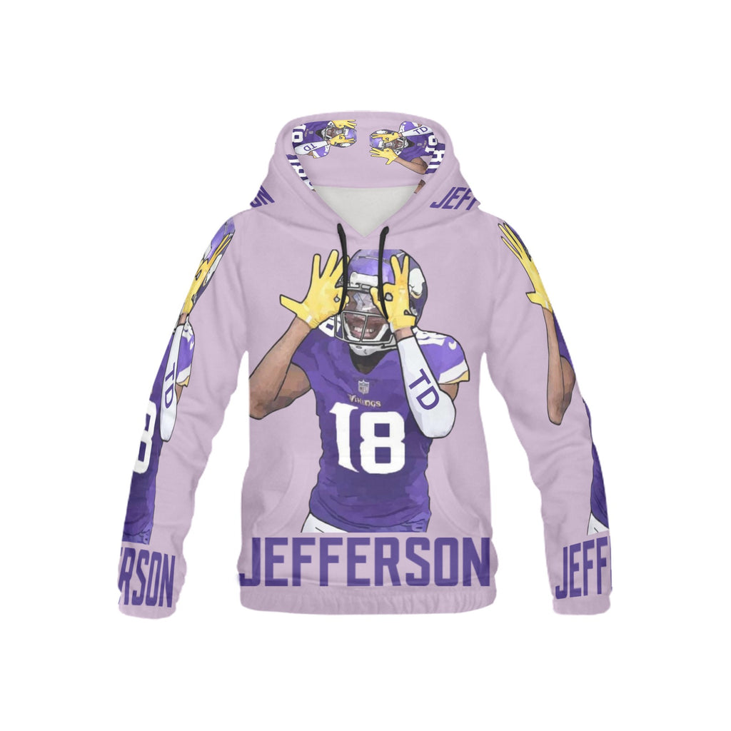Joe Peezy Wear LLC All Over Print Hoodie for Kid (USA Size) (Model H13)