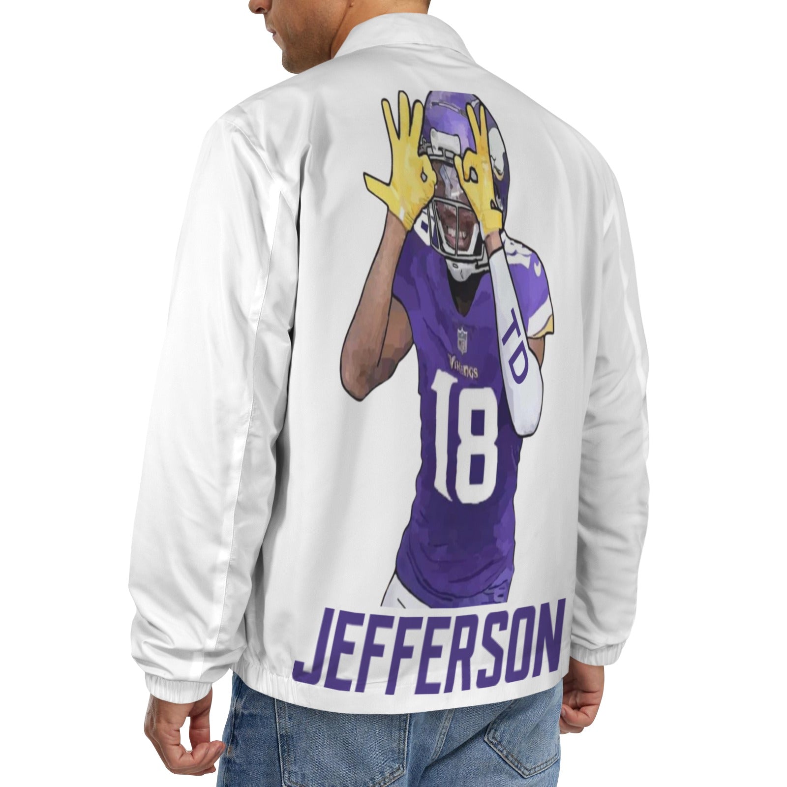 Copy of Copy of Copy of Copy of Joe Peezy Wear LLC (6) Men's Turn-Down Collar Jacket (Model H68)