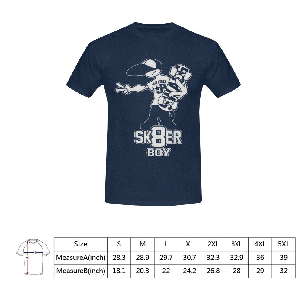 Copy of Copy of Copy of Copy of Joe Peezy Wear LLC (2) Men's T-Shirt in USA Size (Front Printing Only)