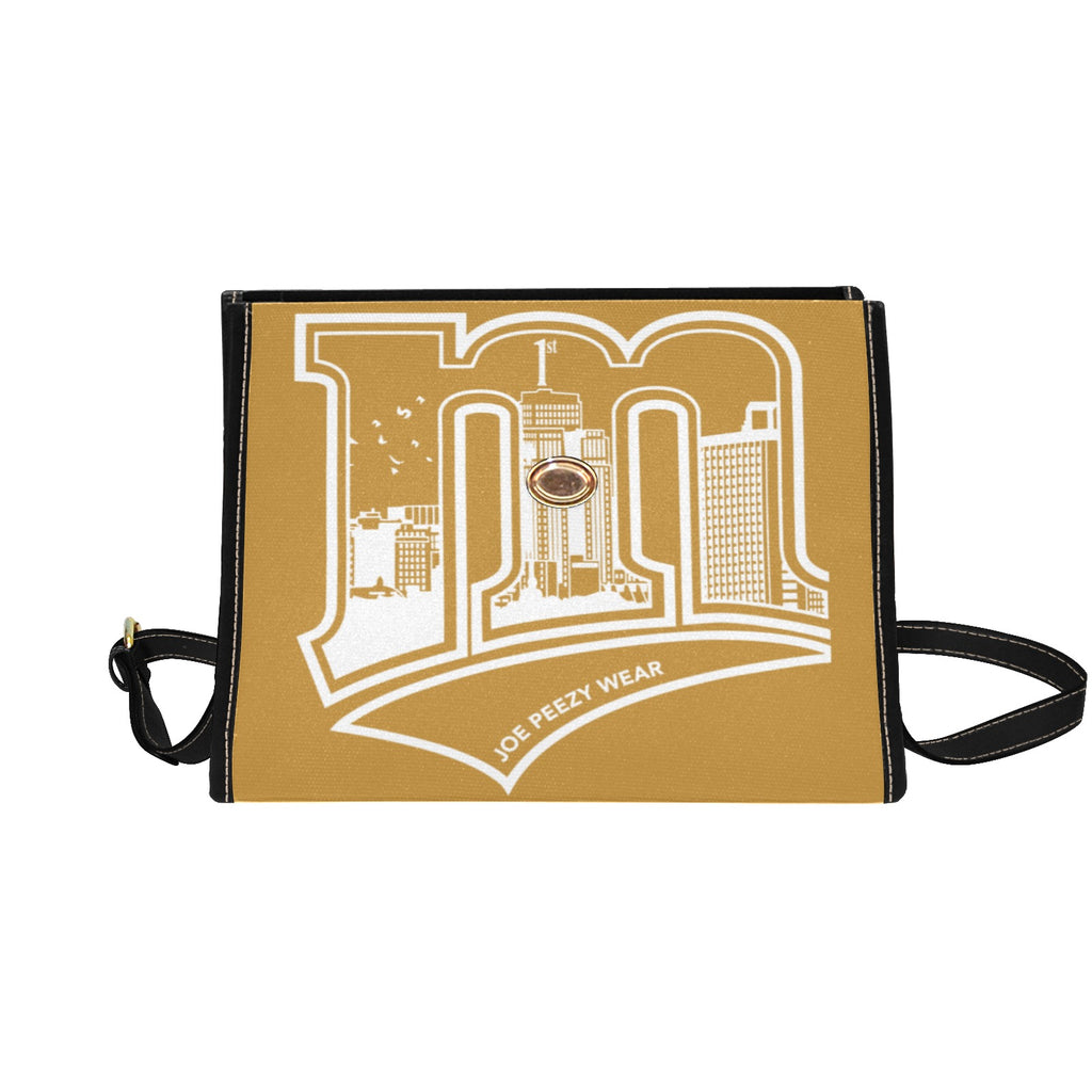 Copy of Copy of Copy of Copy of Joe Peezy Wear LLC (13) Waterproof Canvas Bag-Black (All Over Print) (Model 1641)