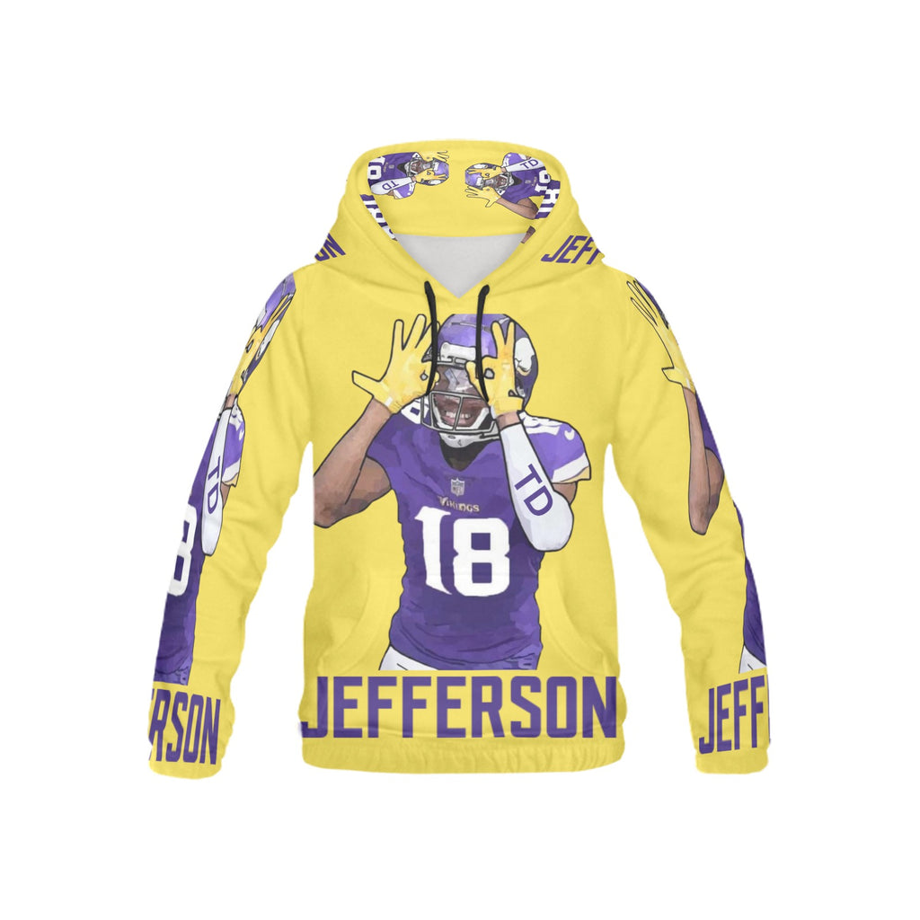 Joe Peezy Wear LLC All Over Print Hoodie for Kid (USA Size) (Model H13)