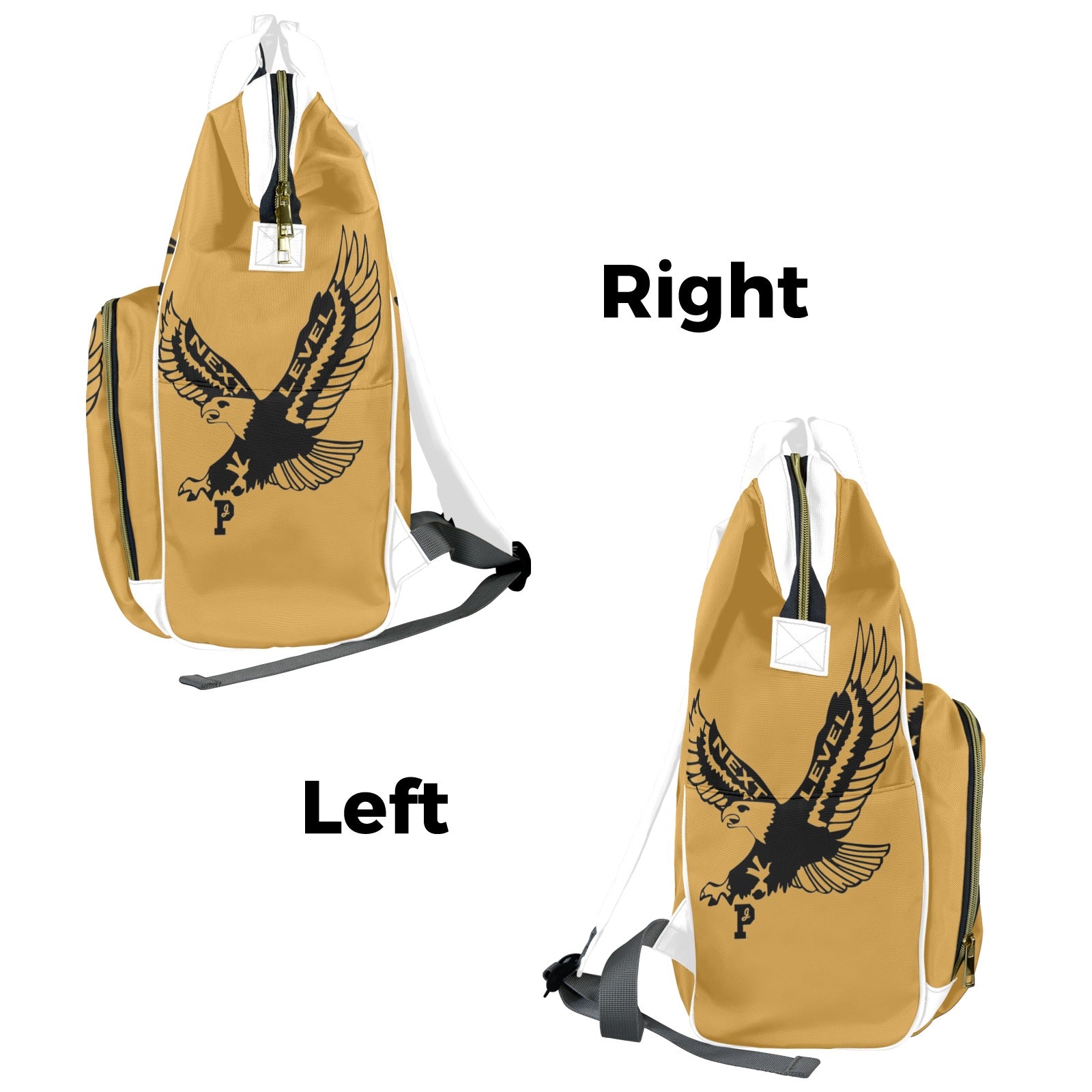 Copy of Copy of Copy of Copy of Joe Peezy Wear LLC (12) Multi-Function Diaper Bag-New (Model 1688)