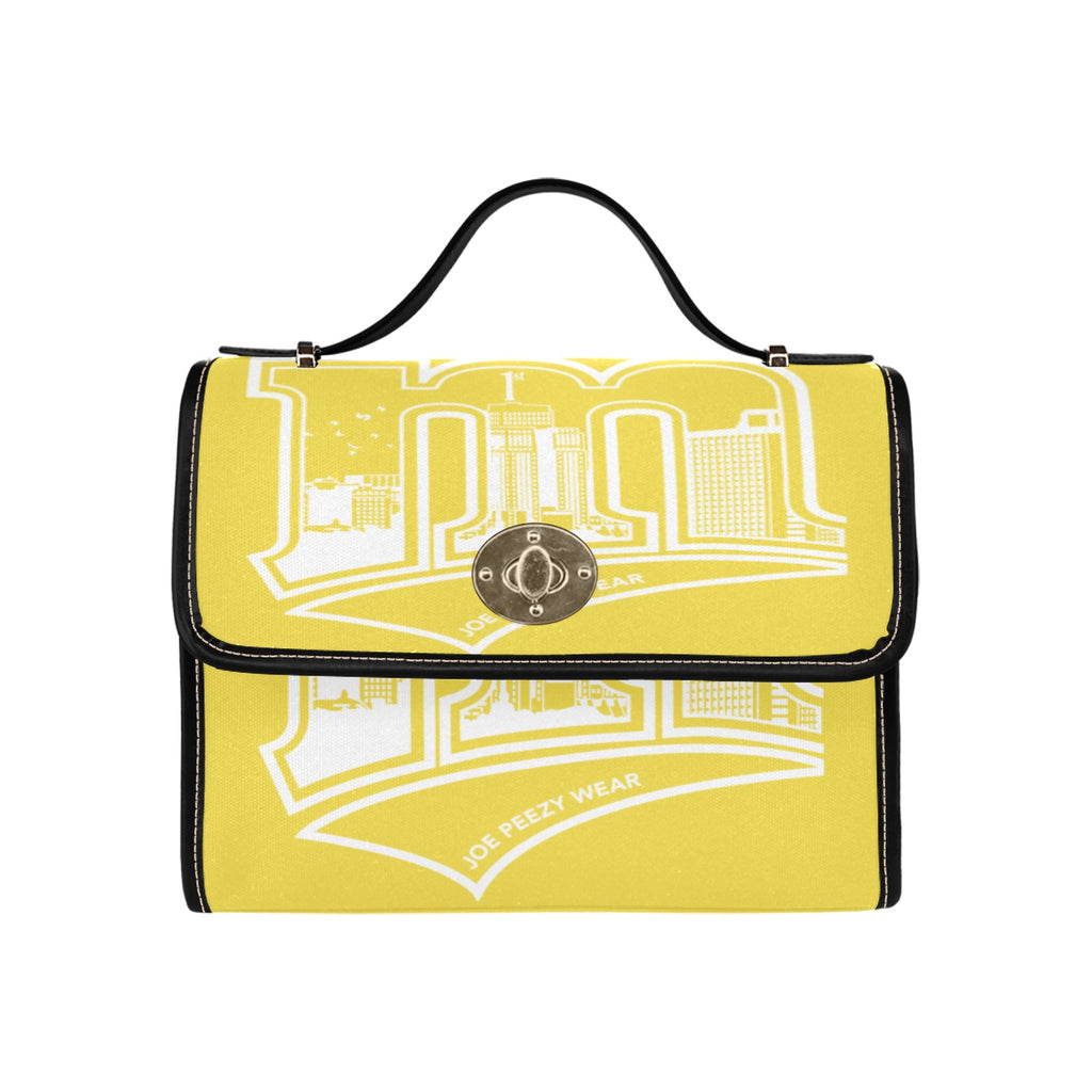 Copy of Copy of Copy of Copy of Joe Peezy Wear LLC (13) Waterproof Canvas Bag-Black (All Over Print) (Model 1641)