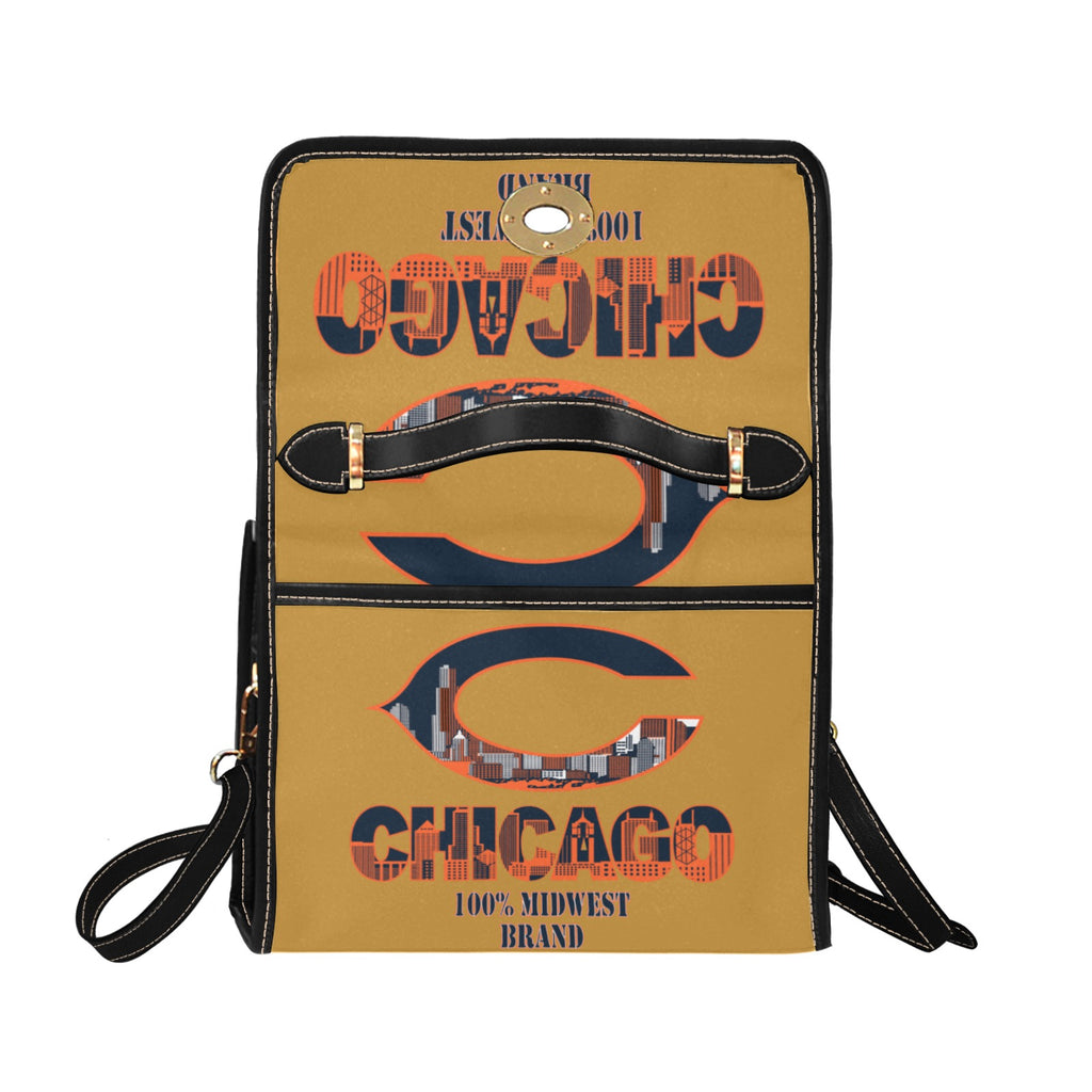 Copy of Copy of Copy of Copy of Joe Peezy Wear LLC (8) Waterproof Canvas Bag-Black (All Over Print) (Model 1641)