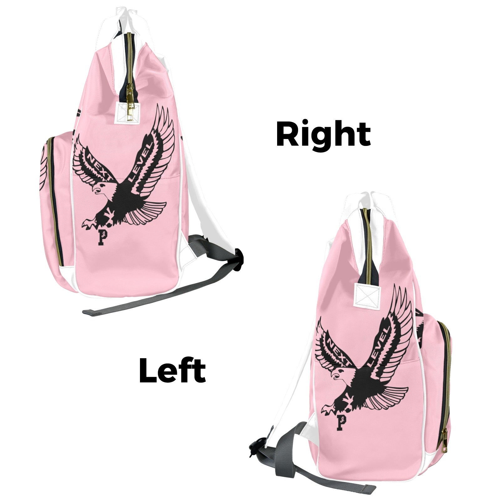 Copy of Copy of Copy of Copy of Joe Peezy Wear LLC (12) Multi-Function Diaper Bag-New (Model 1688)