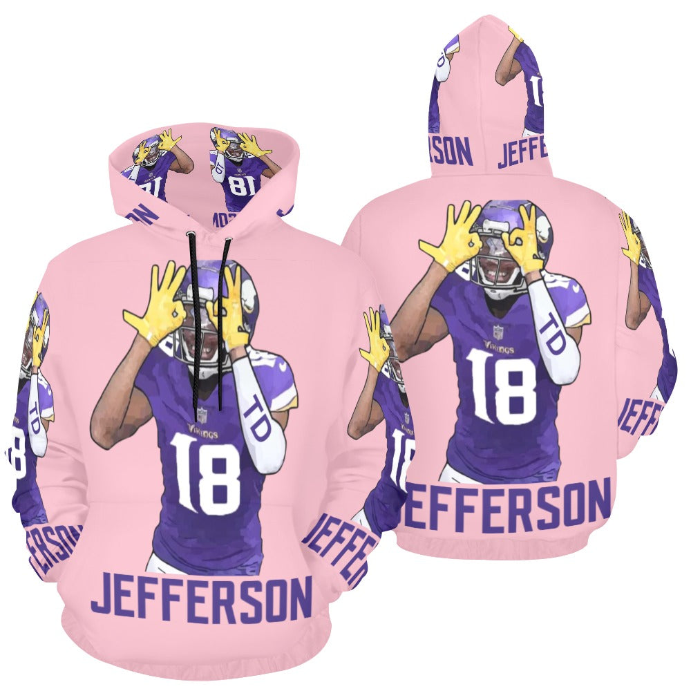 Joe Peezy Wear LLC (Jefferson) All Over Print Hoodie for Men (USA Size) (Model H13)