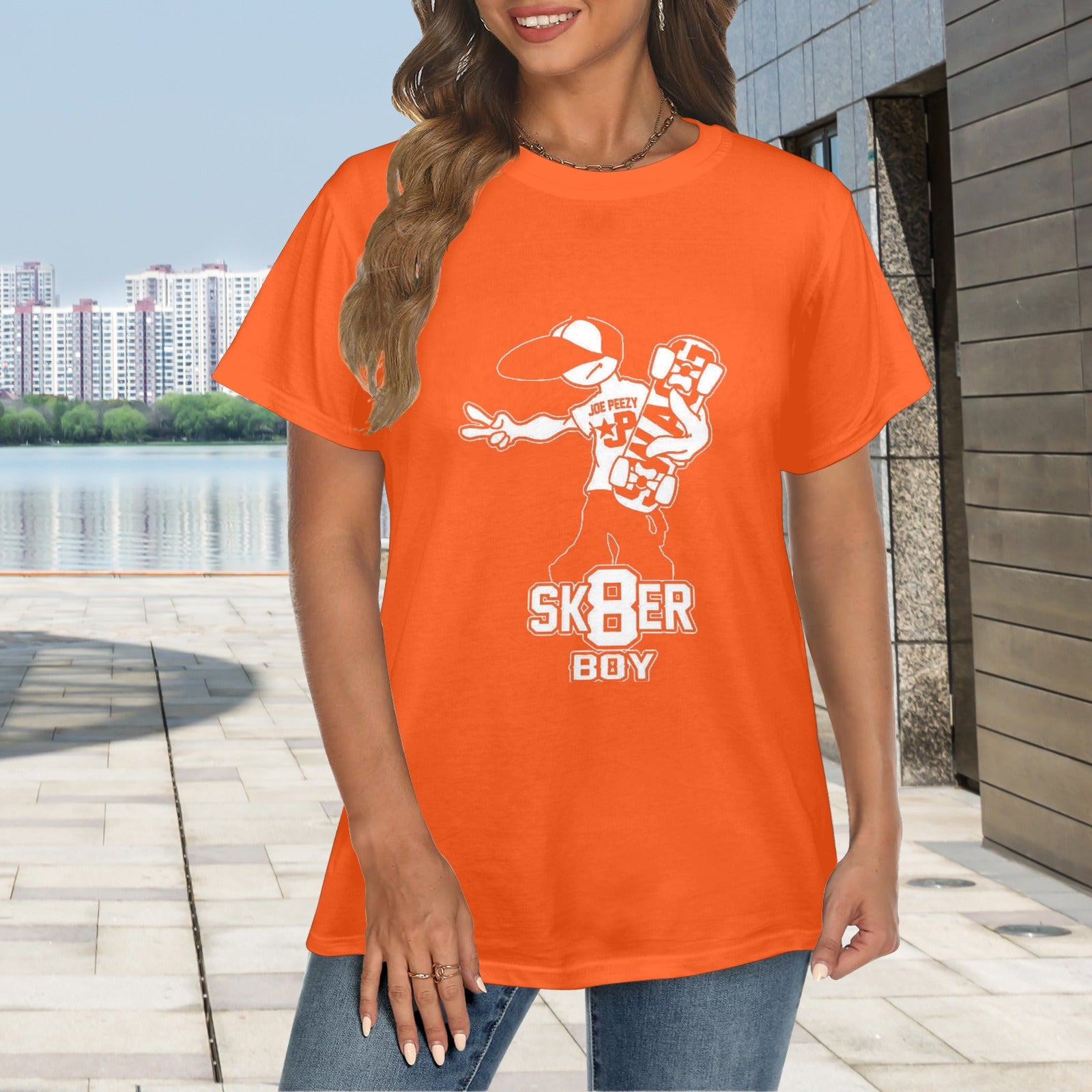 Copy of Copy of Copy of Copy of Joe Peezy Wear LLC (2) Women's T-Shirt in USA Size (Front Printing Only)