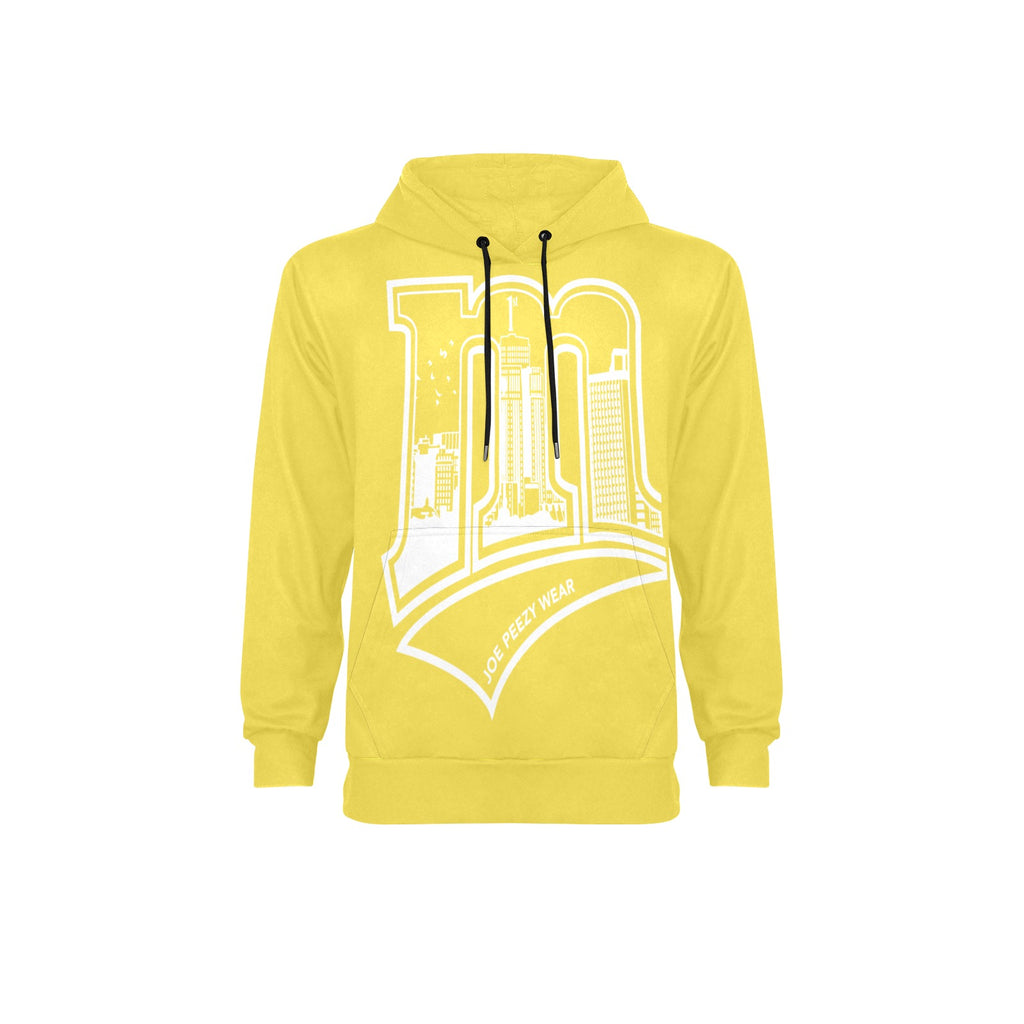 Copy of Copy of Copy of Copy of Joe Peezy Wear LLC (2) Men's Long Sleeve Fleece Hoodie (Model H55)