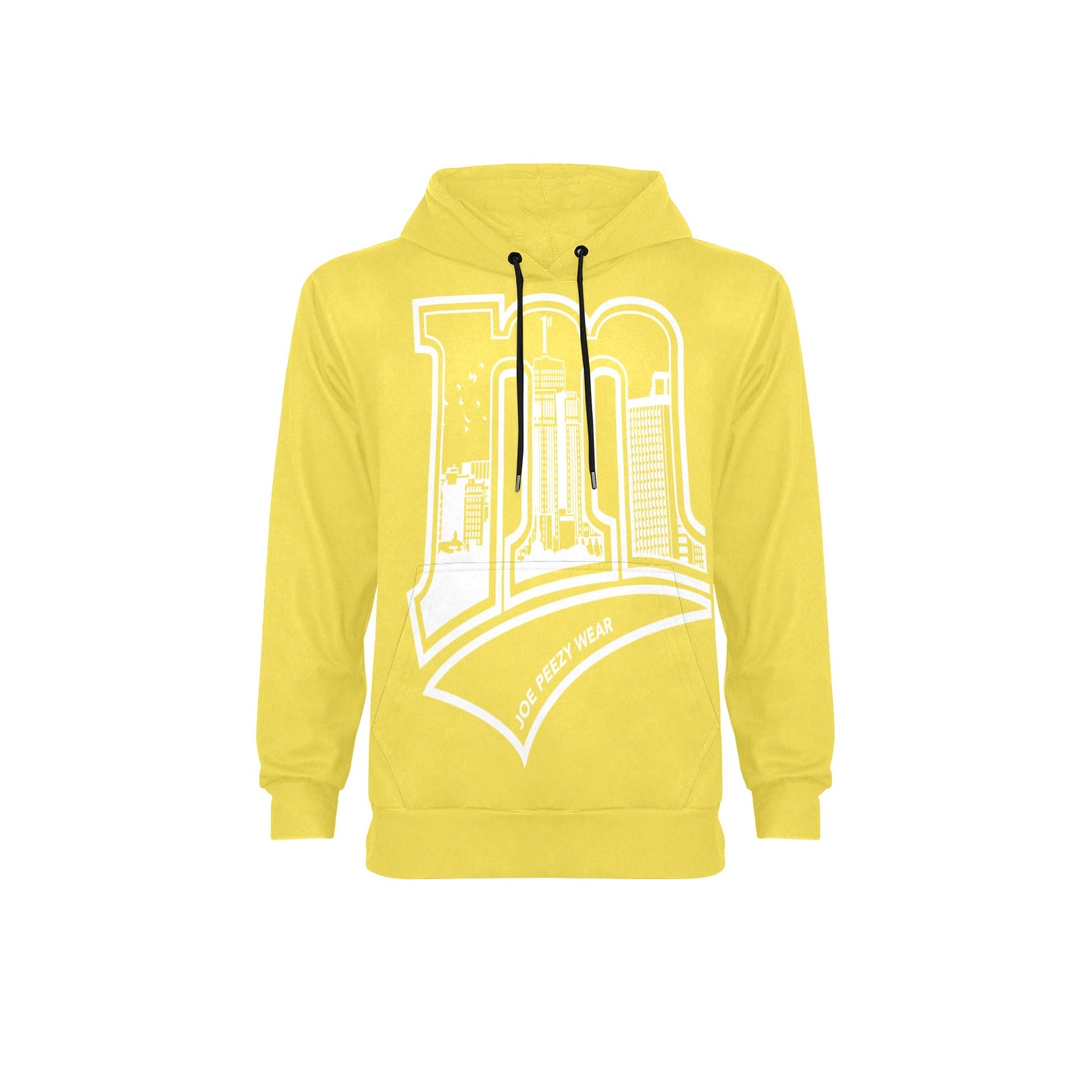 Copy of Copy of Copy of Copy of Joe Peezy Wear LLC (2) Men's Long Sleeve Fleece Hoodie (Model H55)