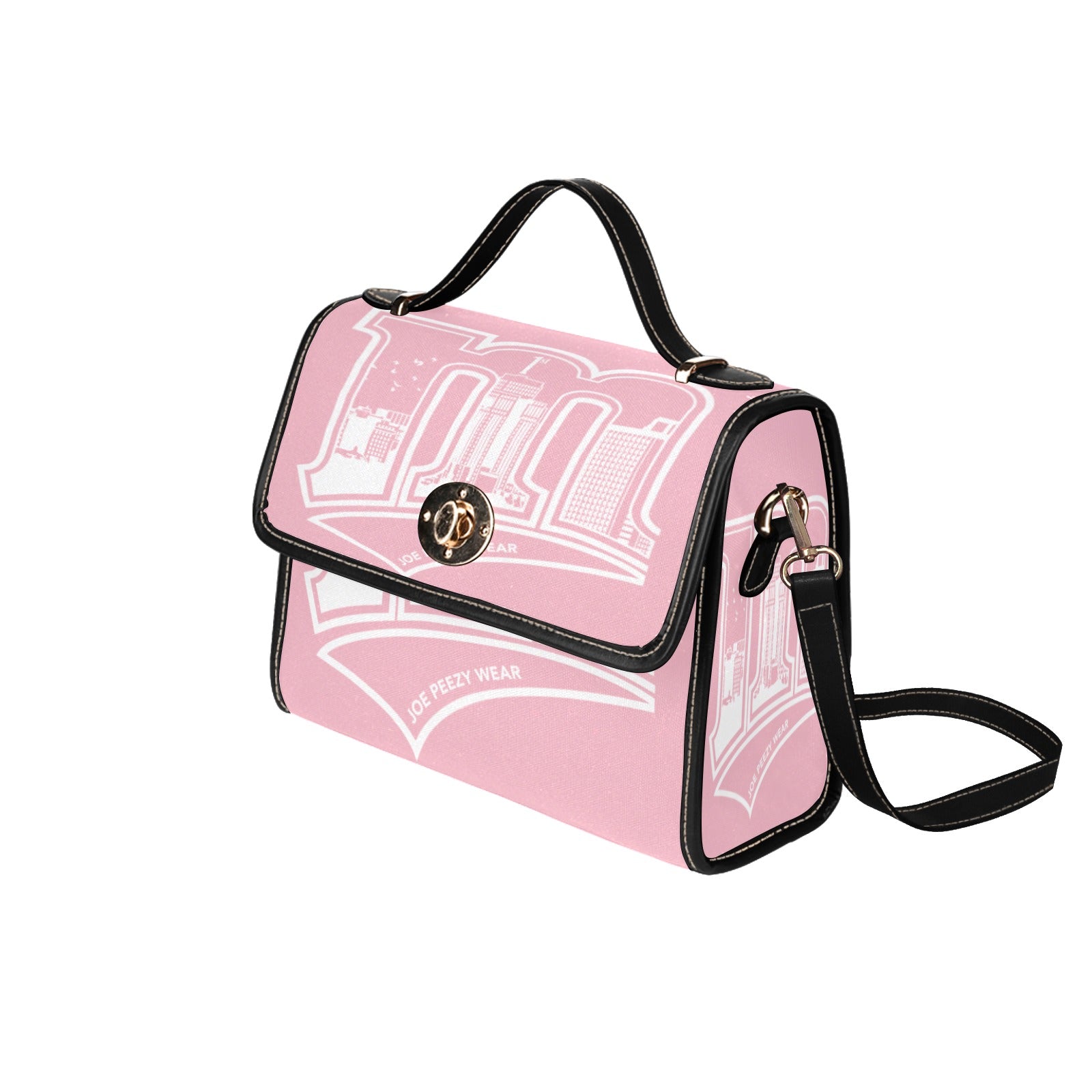 Copy of Copy of Copy of Copy of Joe Peezy Wear LLC (13) Waterproof Canvas Bag-Black (All Over Print) (Model 1641)