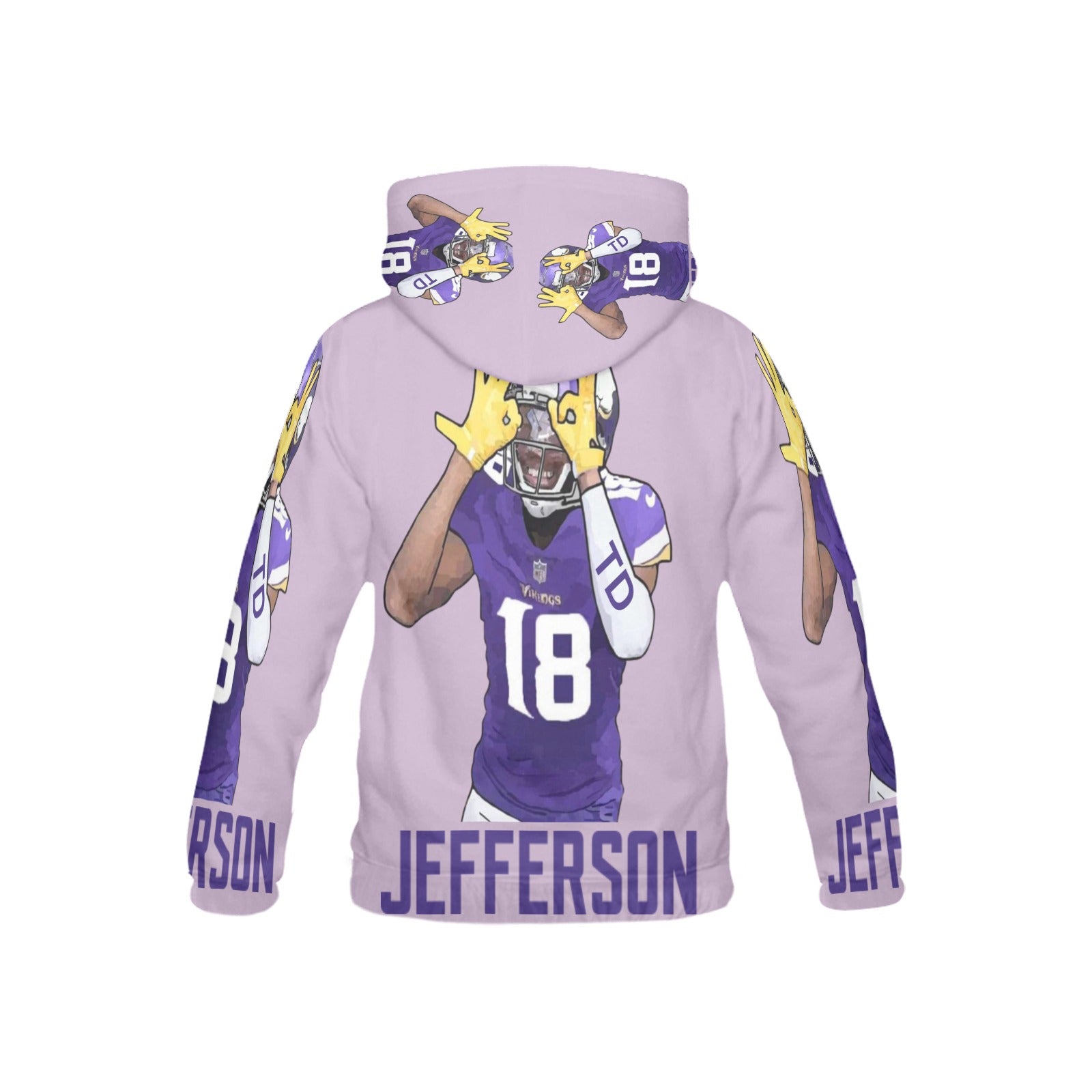 Joe Peezy Wear LLC All Over Print Hoodie for Kid (USA Size) (Model H13)